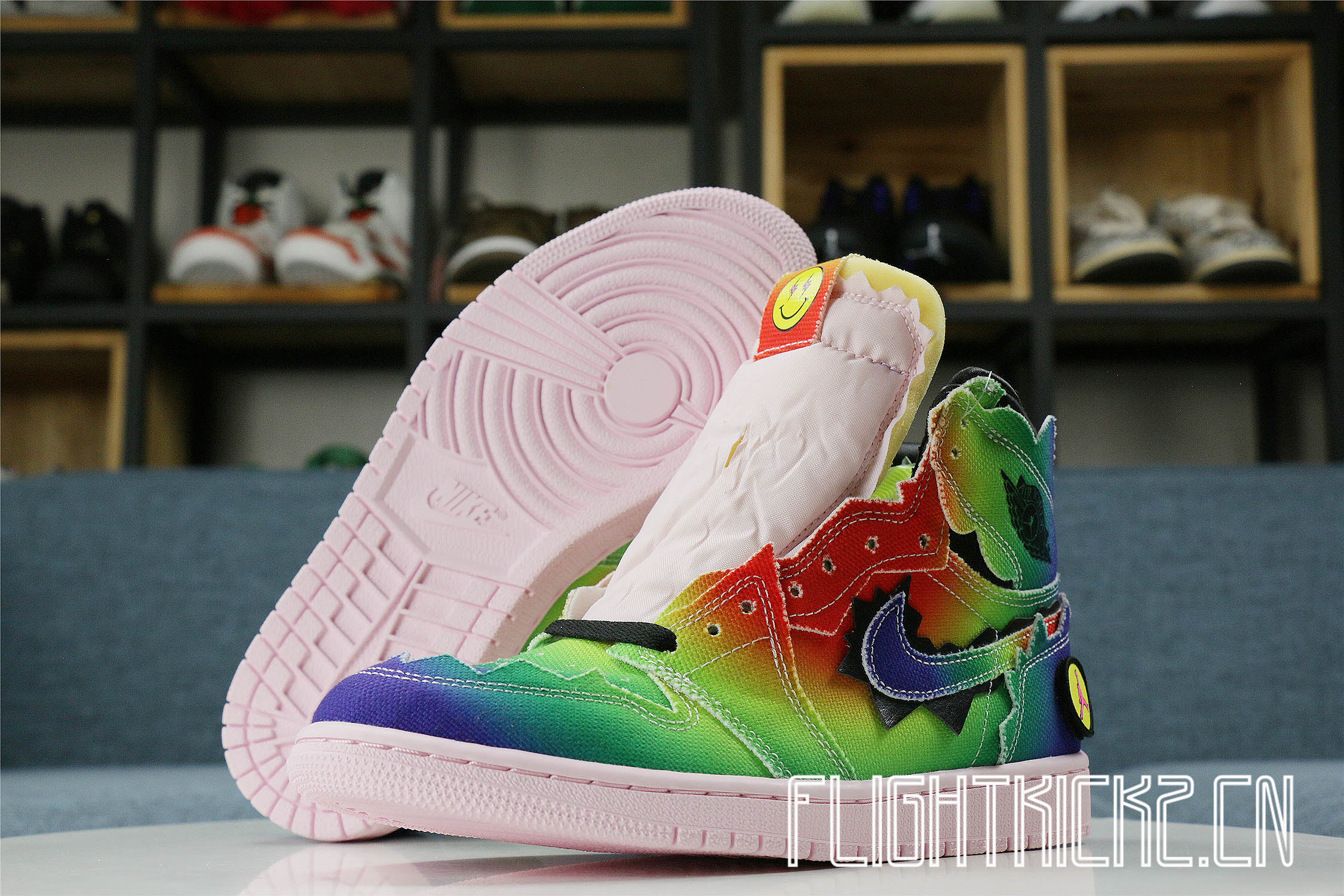 J Balvin x Jordan 1 Retro High 2020(LN5 A1 Batch) (Flash Sale)