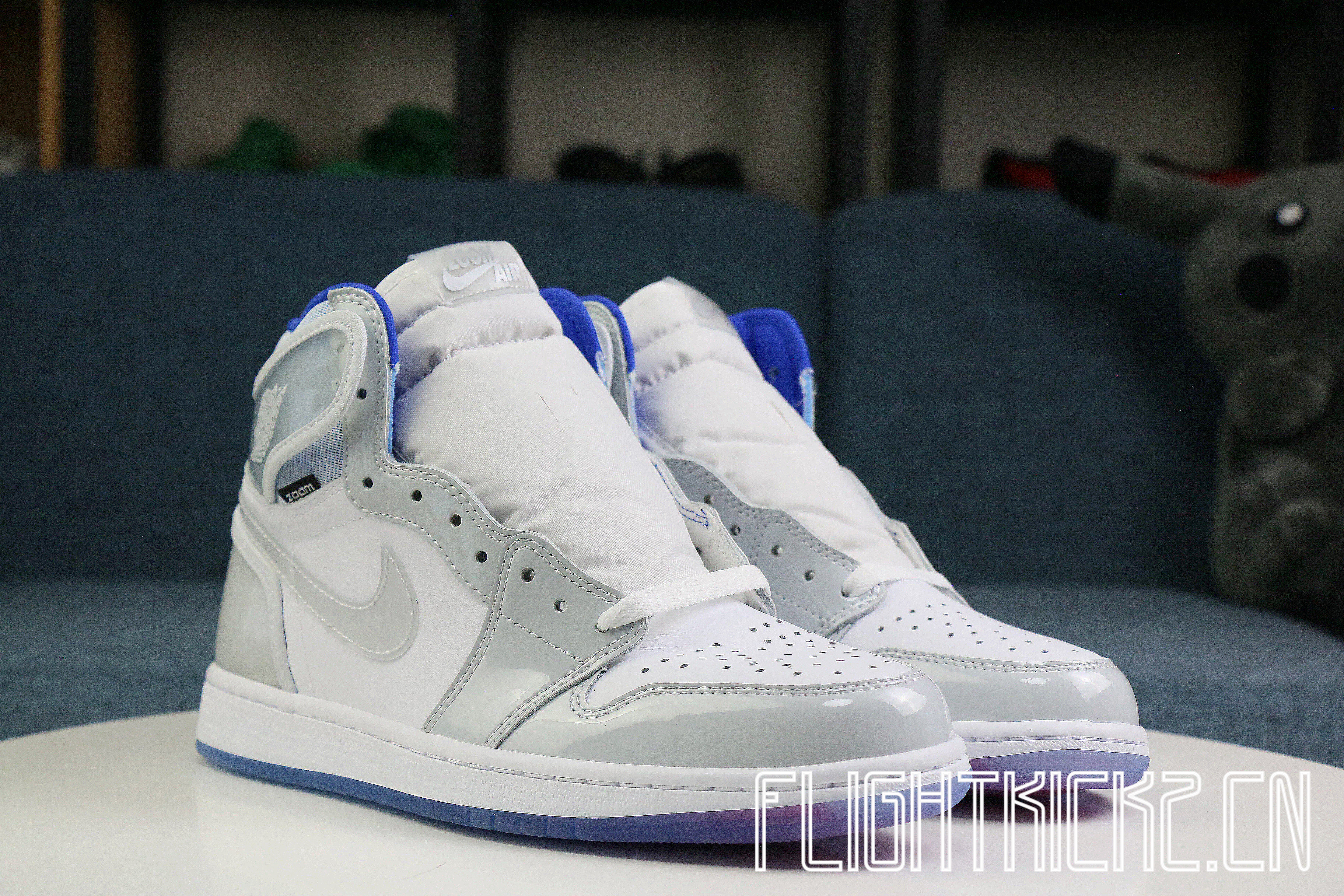 Jordan 1 Retro High Zoom White Racer Blue 2020