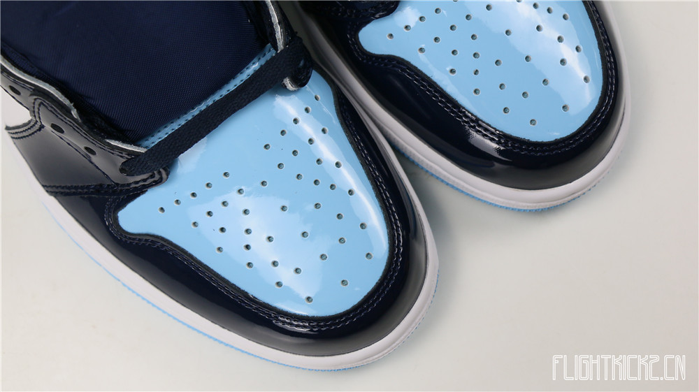 Air Jordan 1 UNC Patent Leather 2019( Based on Europe size)