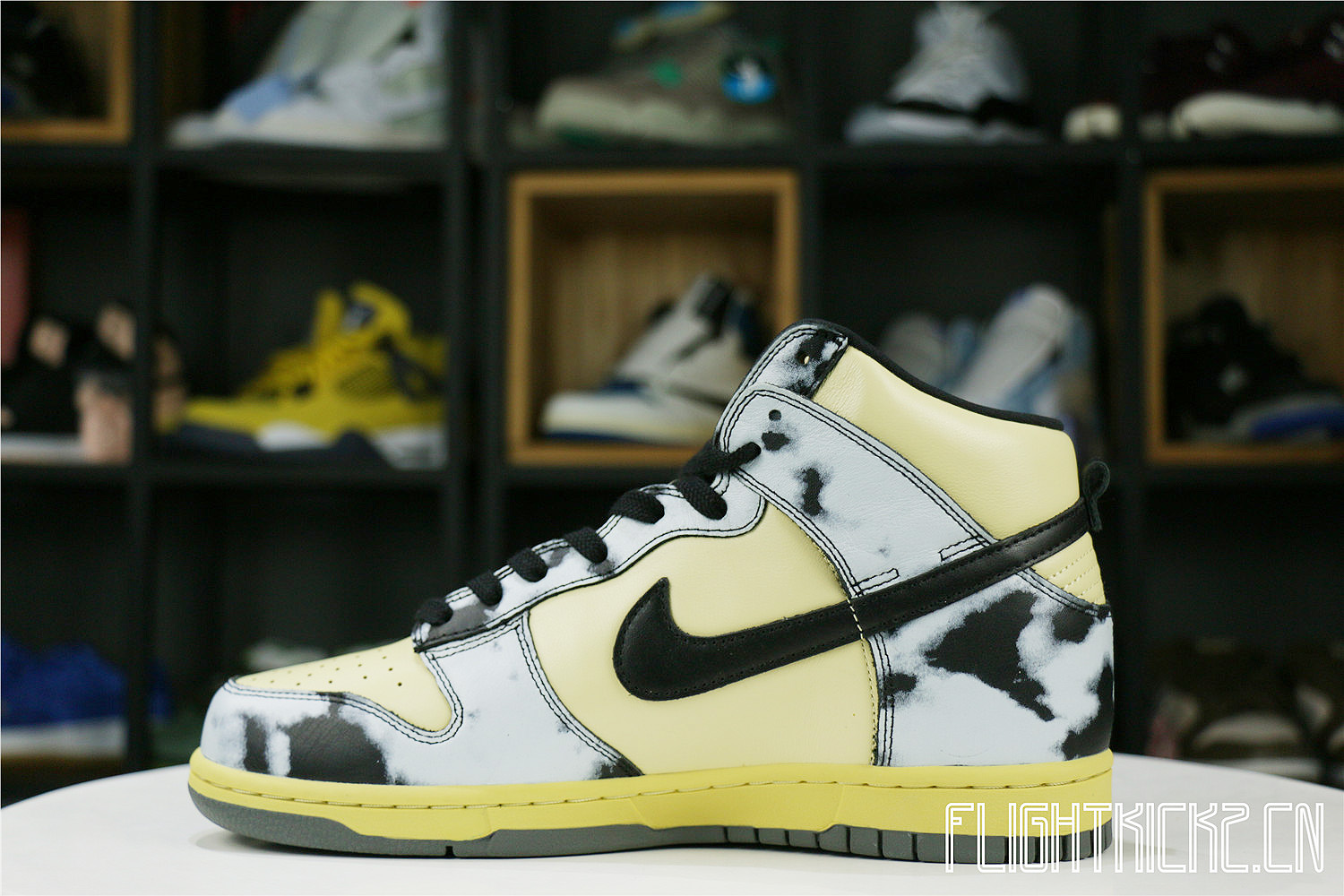 Nike Dunk High 1985 Black Acid Wash