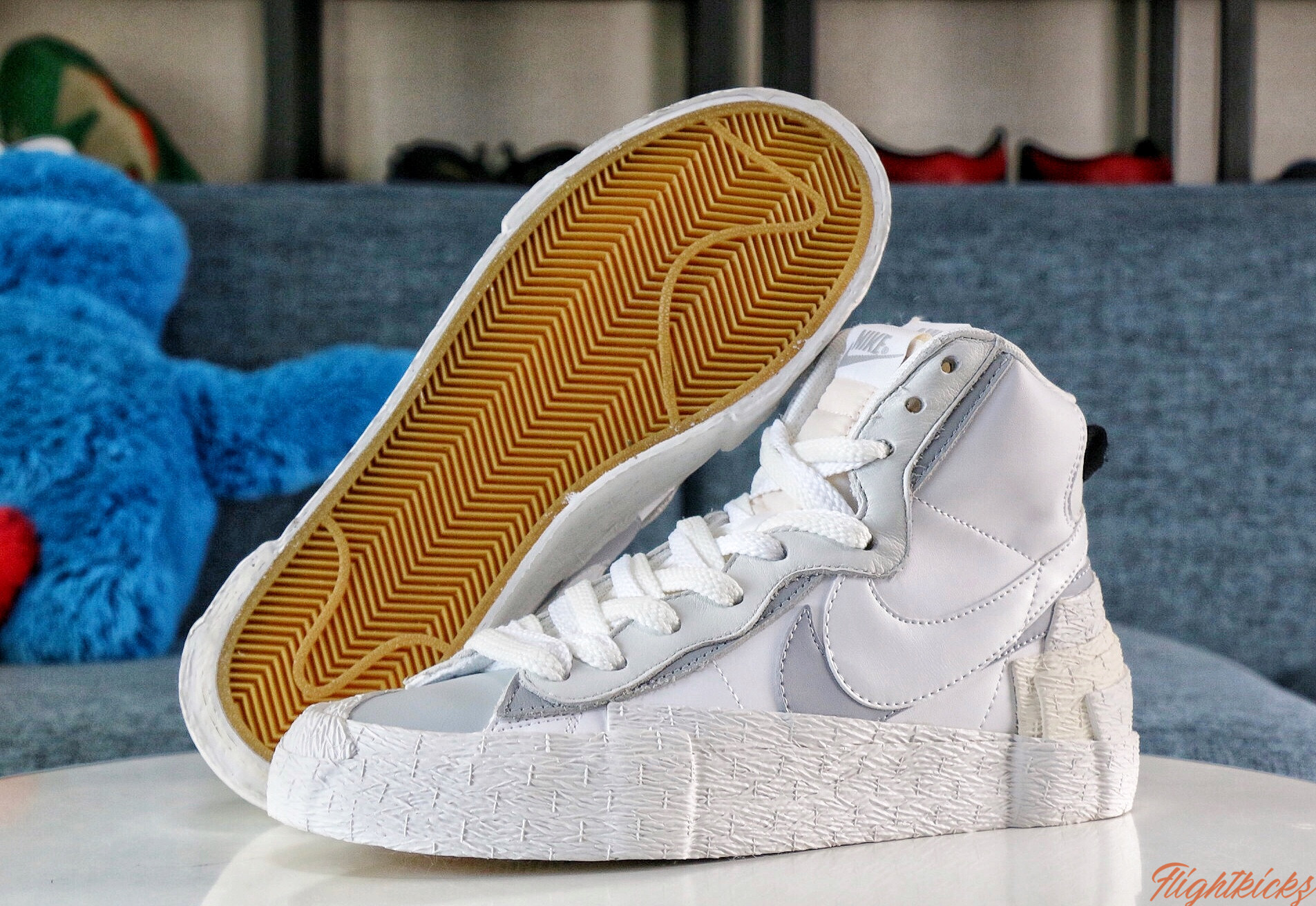 Sacai x Nike Black White Grey