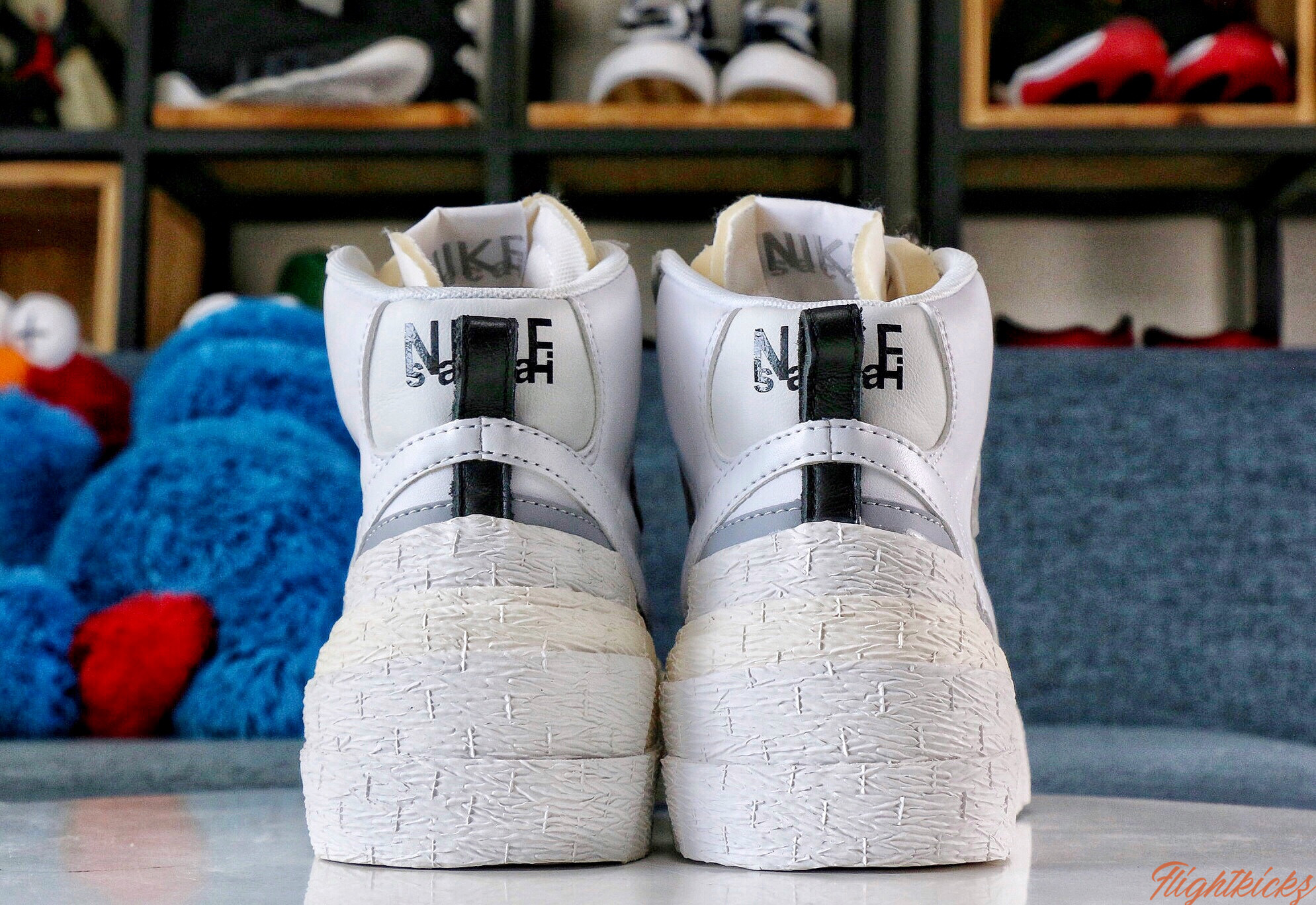 Sacai x Nike Black White Grey