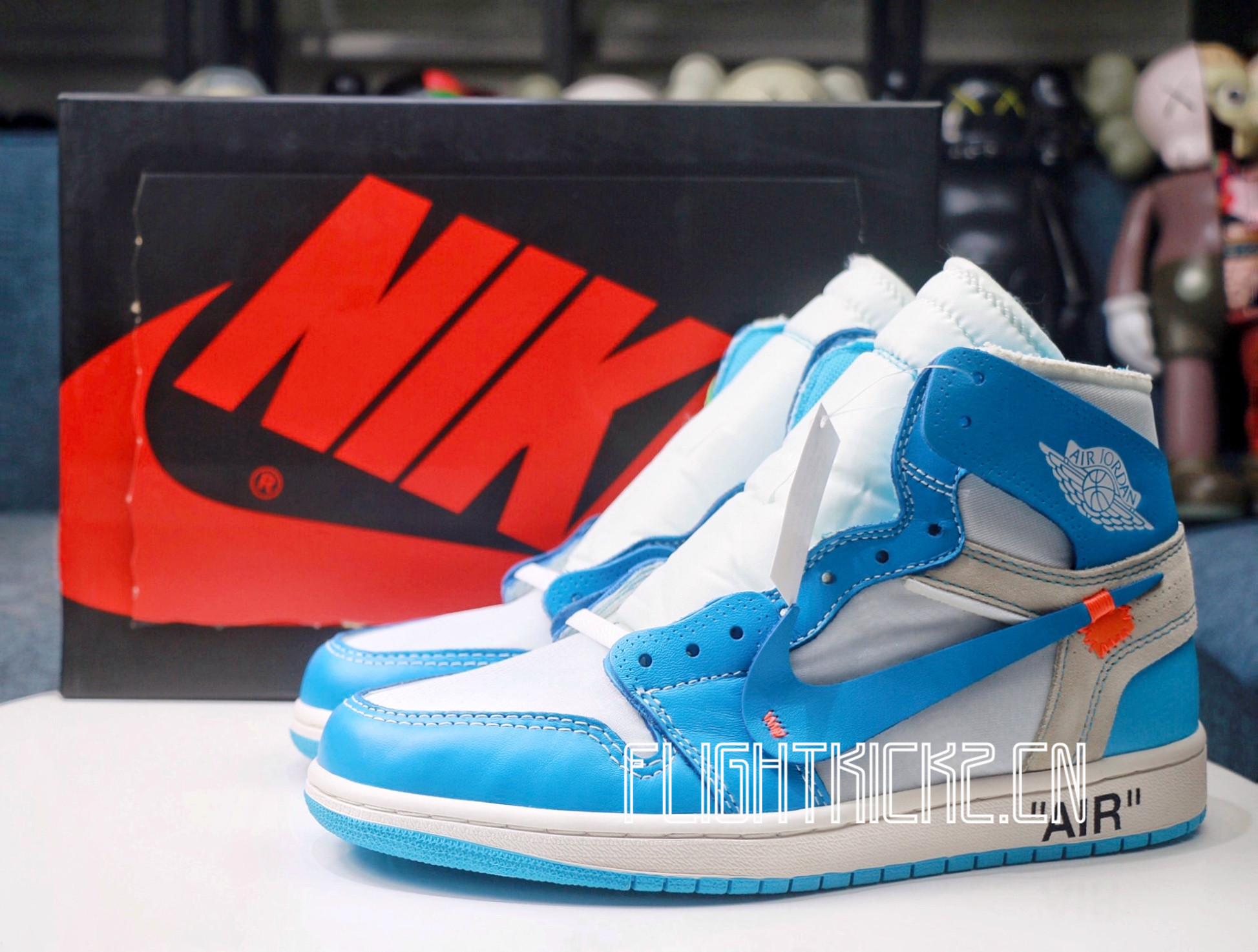 Off white X Air Jordan 1 UNC NRG 2018 (LN5 A1 Batch)