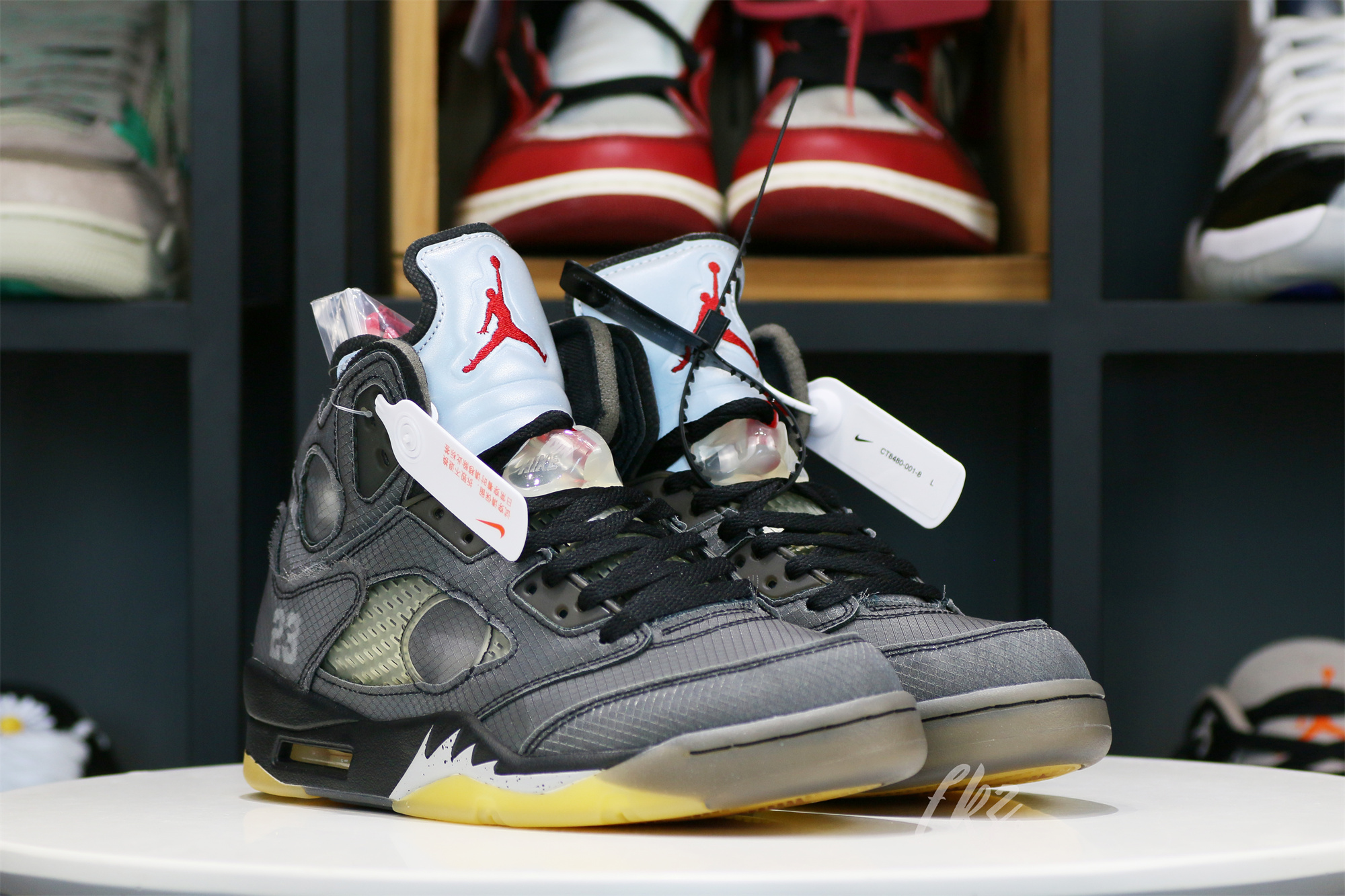 Off White x Air Jordan 5 Retro SP Muslin (LN5 A1 Batch)