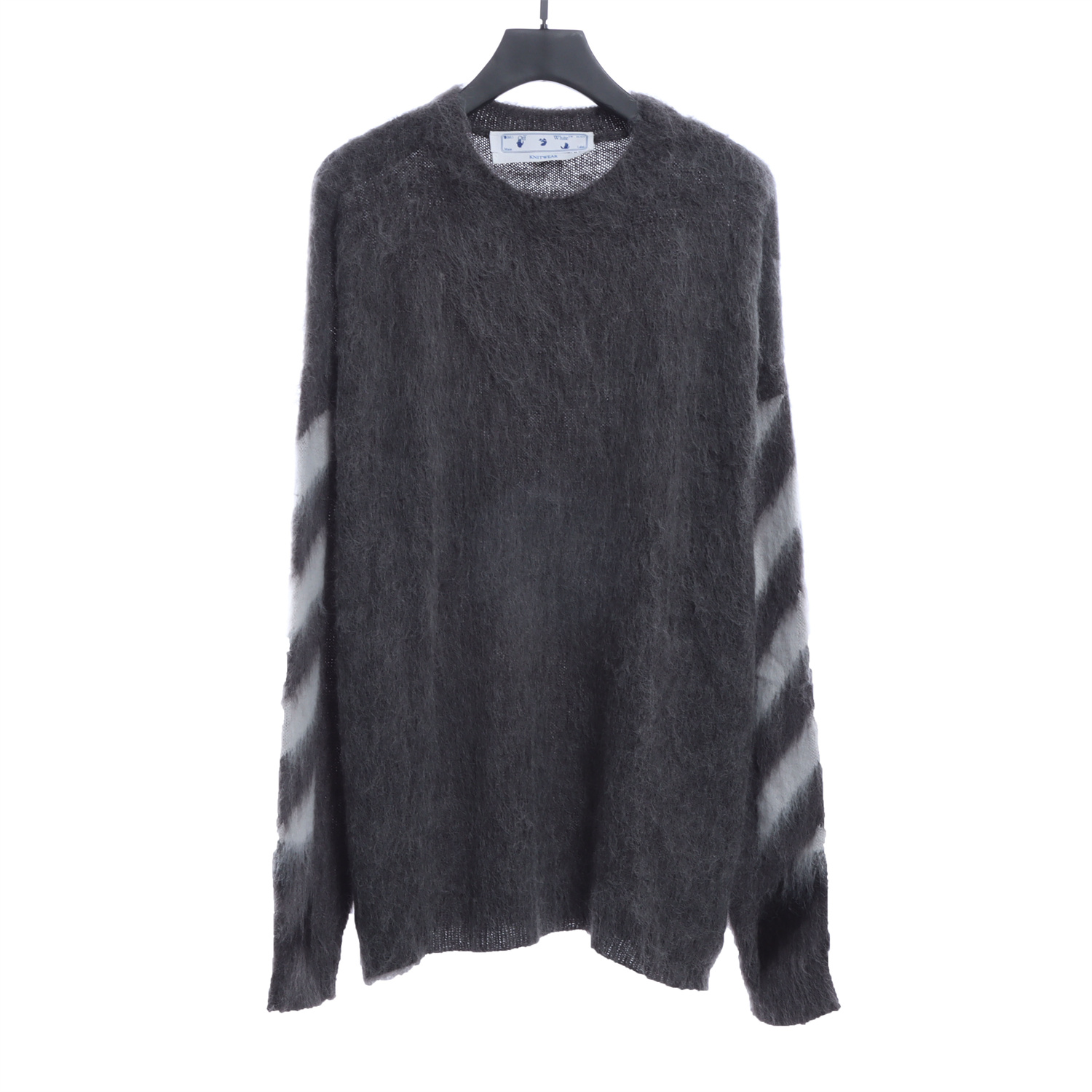 OFF WHITE Mohair Sweater Gradient 3