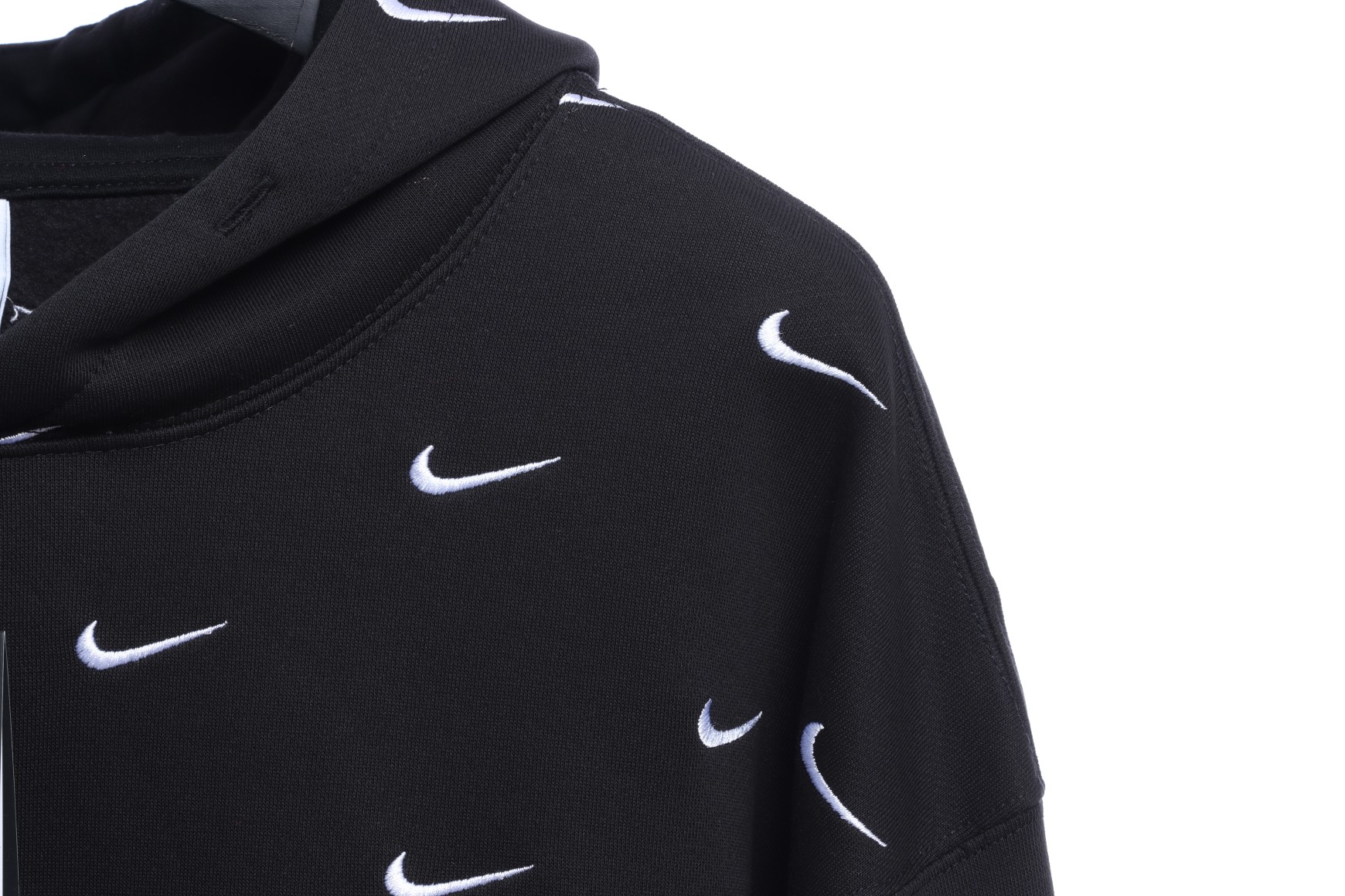 NK swoosh Nike full hook embroidery sports department hooded sweatshirt