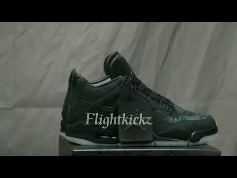 Kaws X Air Jordan 4 Retro Black 2017( Ln5 A1 Batch)