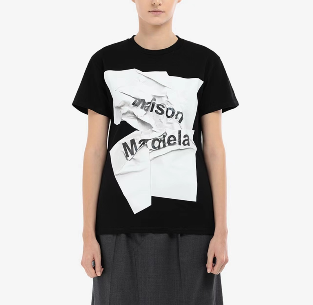 M-rg13la logo-print jersey short sleeves