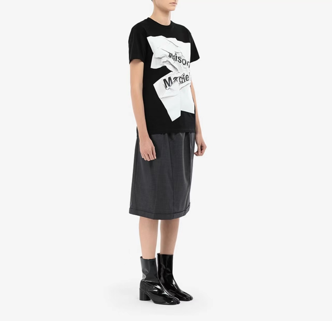 M-rg13la logo-print jersey short sleeves