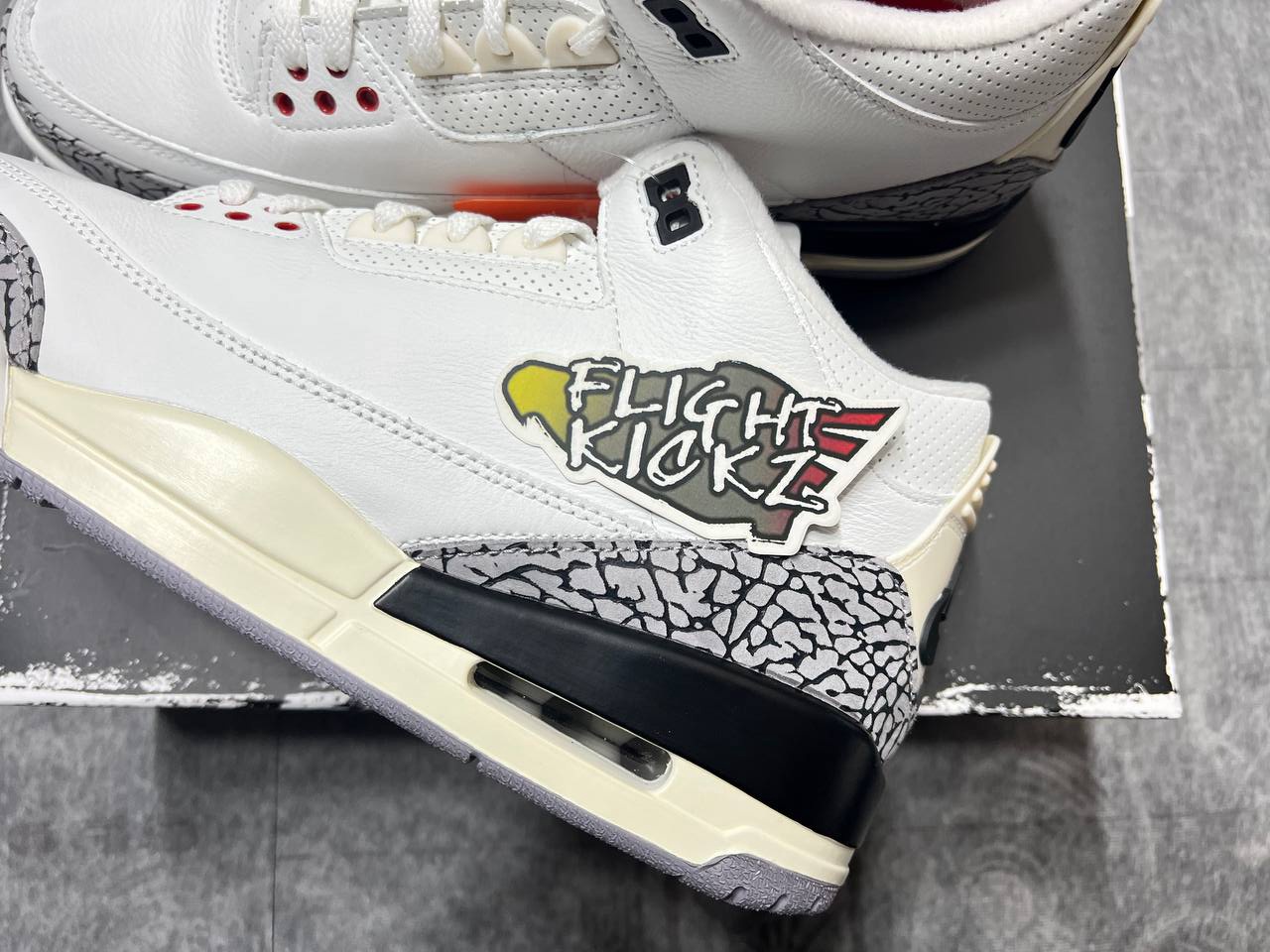 Air Jordan 3 Retro ‘White Cement Reimagined’ 2023 (LN5 A1 Batch)
