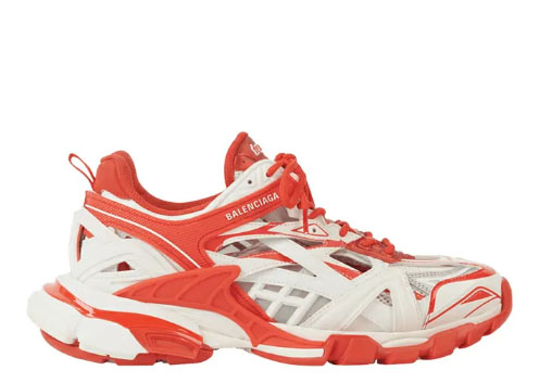 Balenciag* Track.2 Open Sneaker ‘White Red’