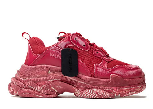 Balenciag* Triple S Sneaker ‘Dark Red’