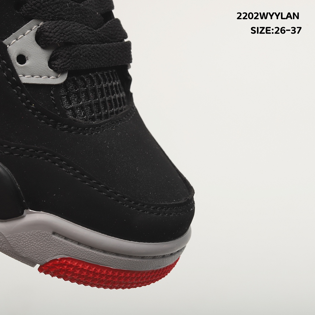 Air Jordan 4 Retro Bred 2019 Toddler