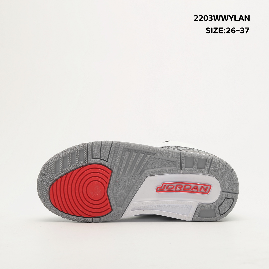 Air Jordan 3 Retro White Cement Toddler