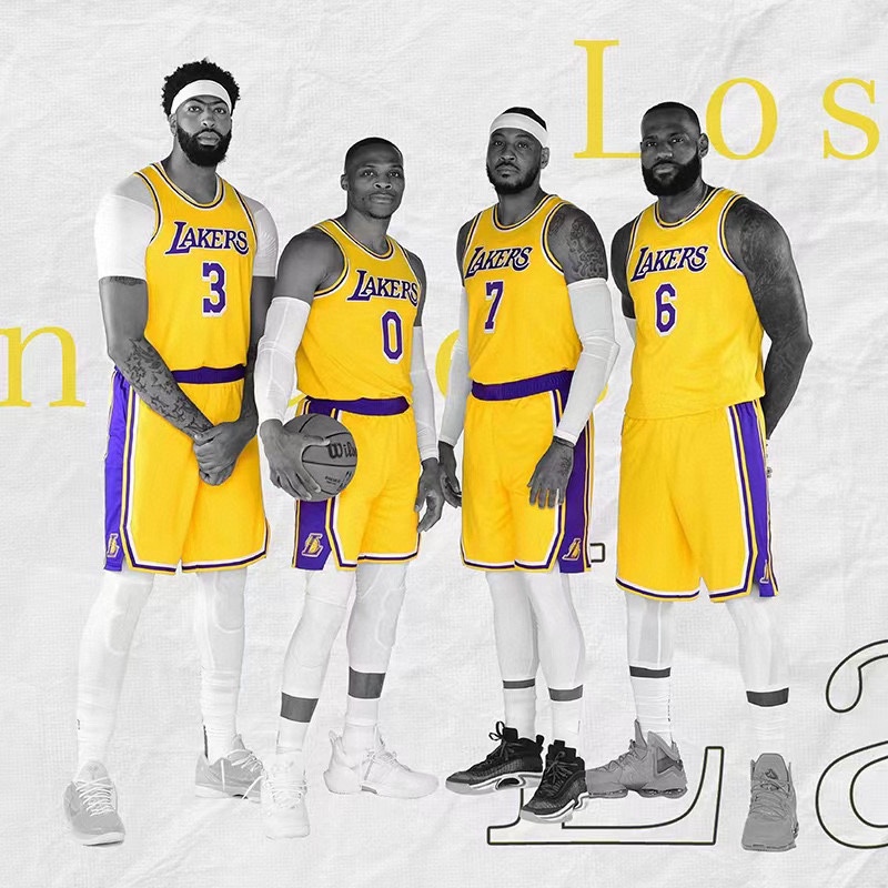 Nk NBA Lakers James James No. 6 jersey