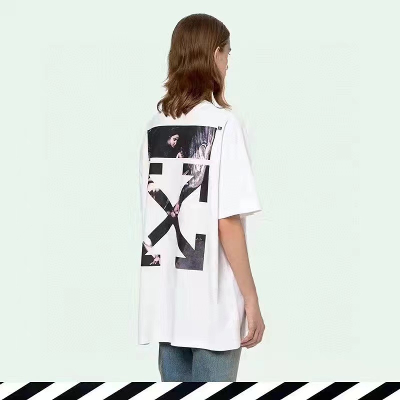 OW angel oil painting short sleeve