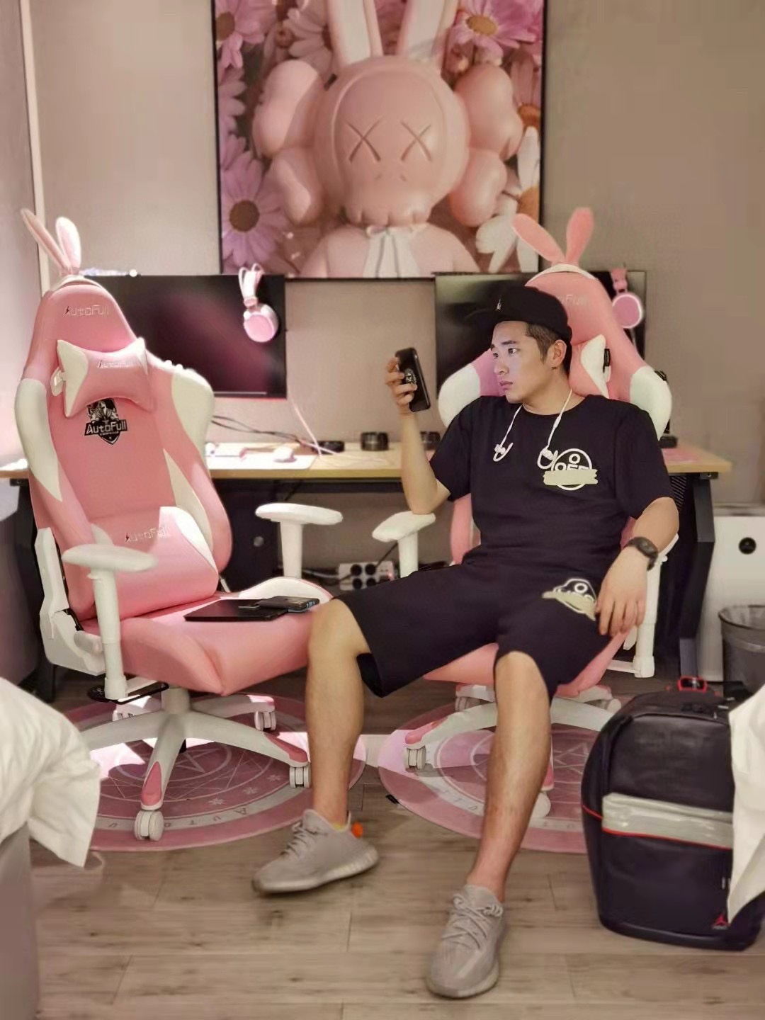 OW tape arrowhead printing short sleeves