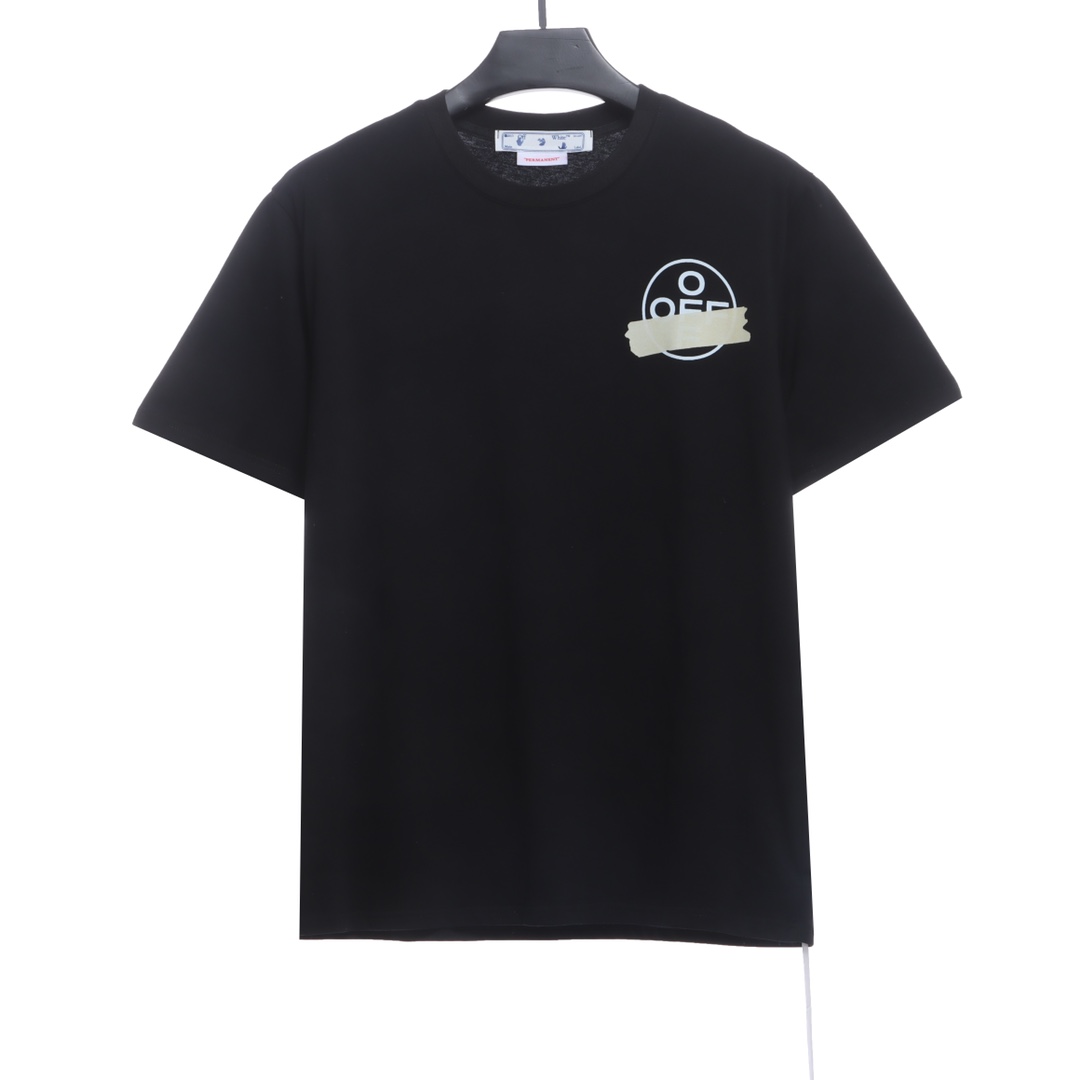 OW tape arrowhead printing short sleeves