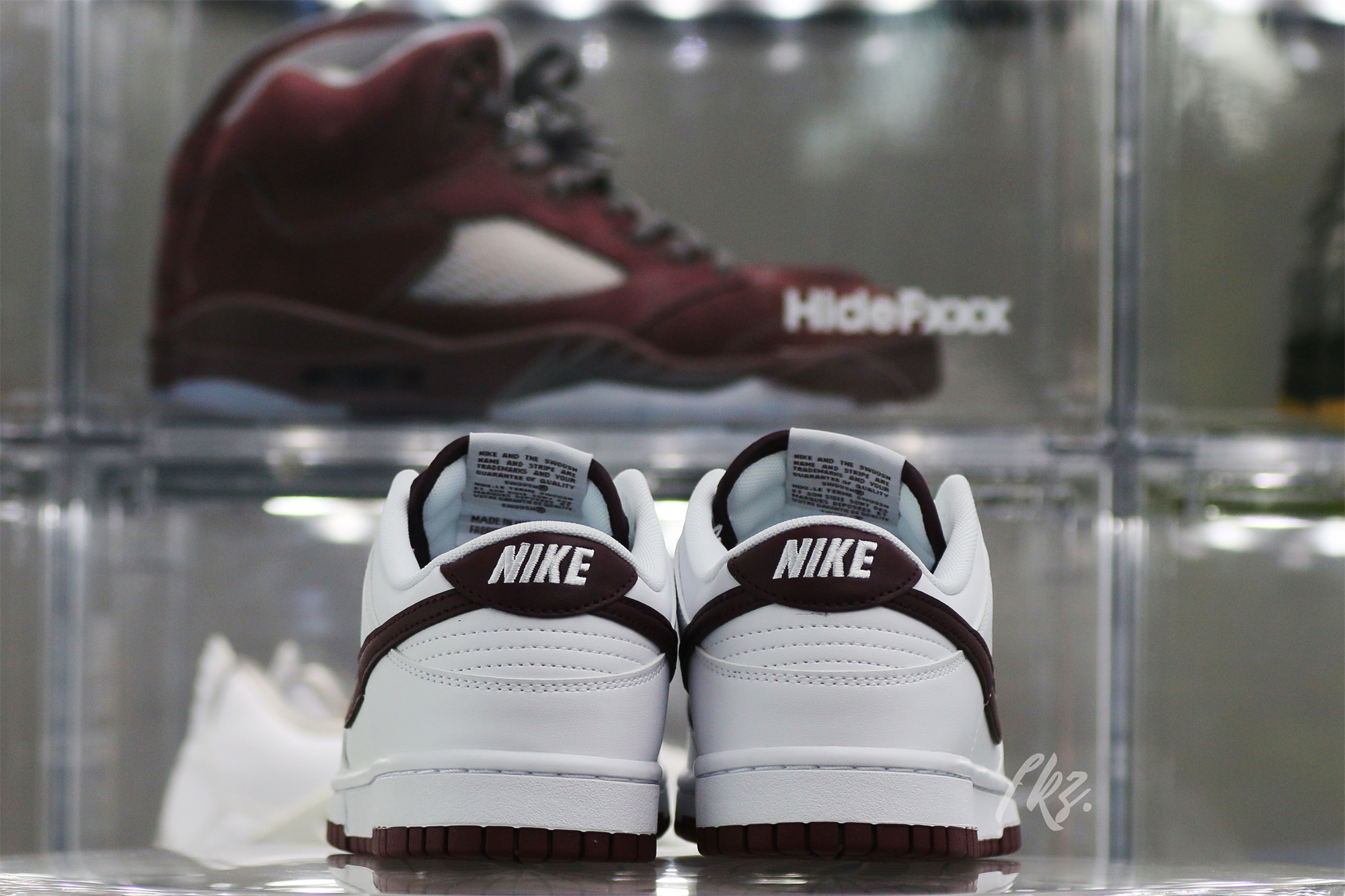 Nike Dunk Low Retro White Night Maroon