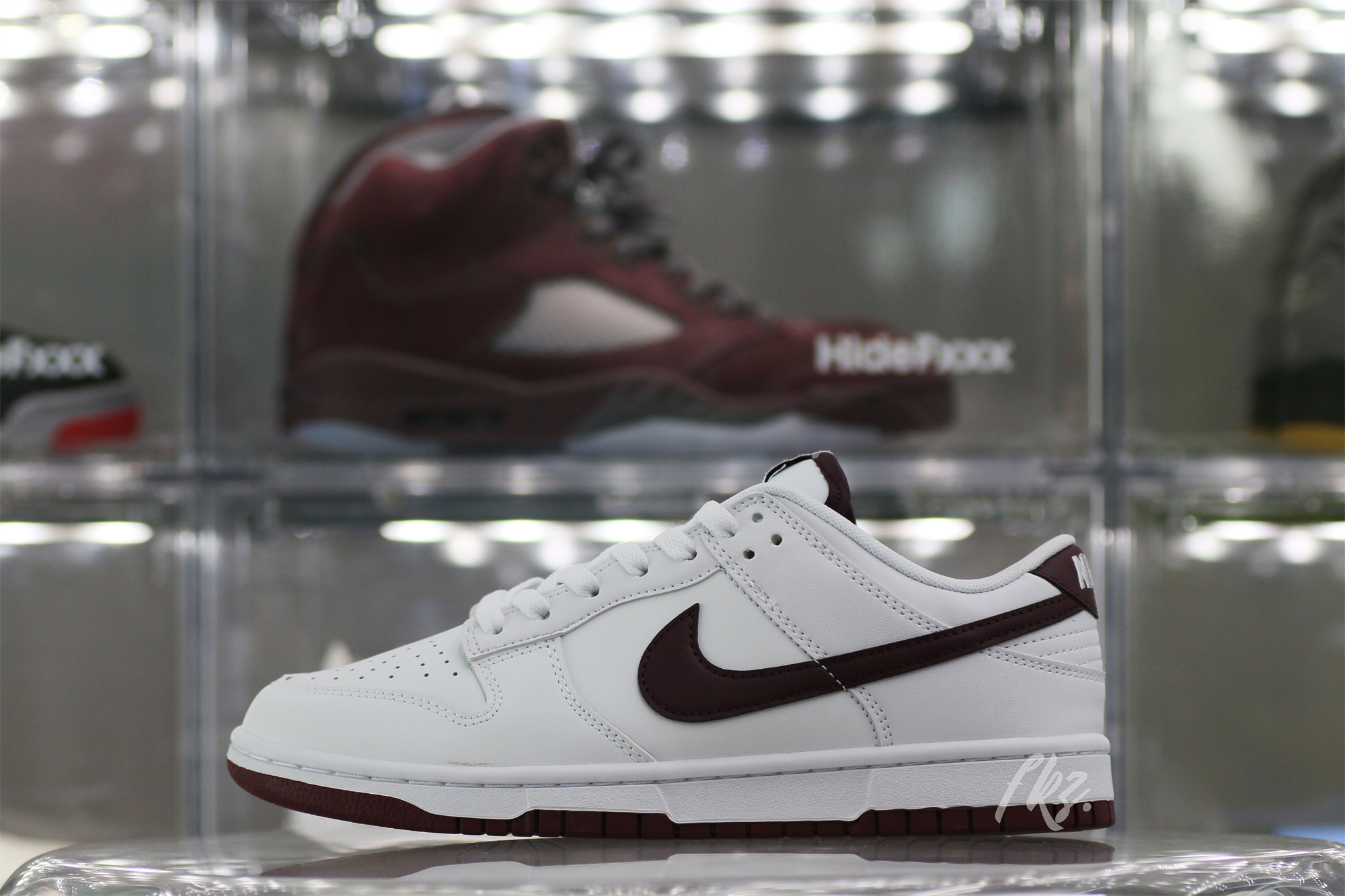 Nike Dunk Low Retro White Night Maroon