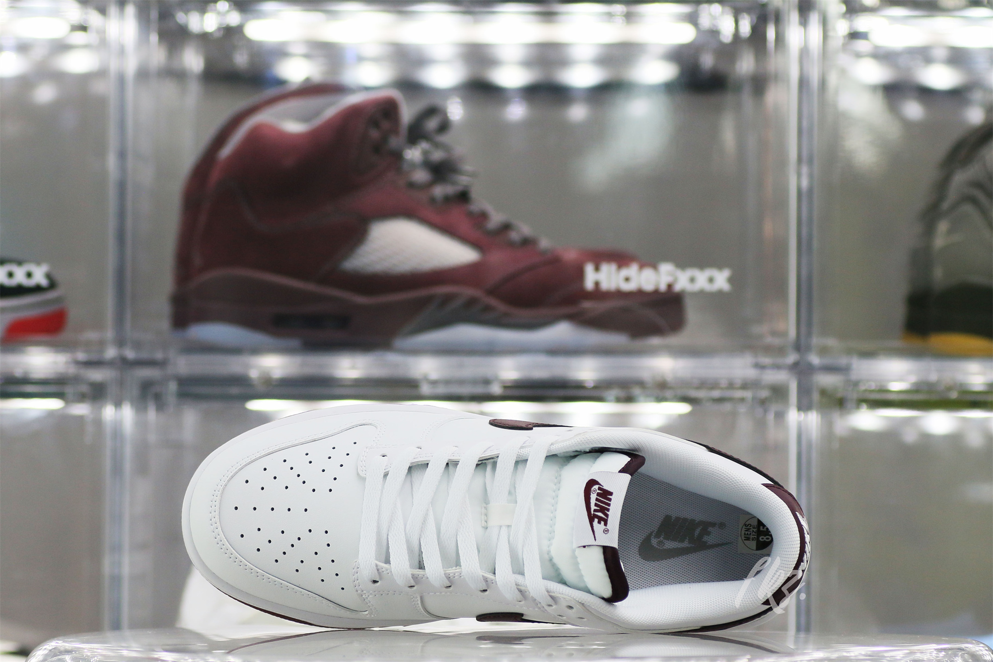 Nike Dunk Low Retro White Night Maroon