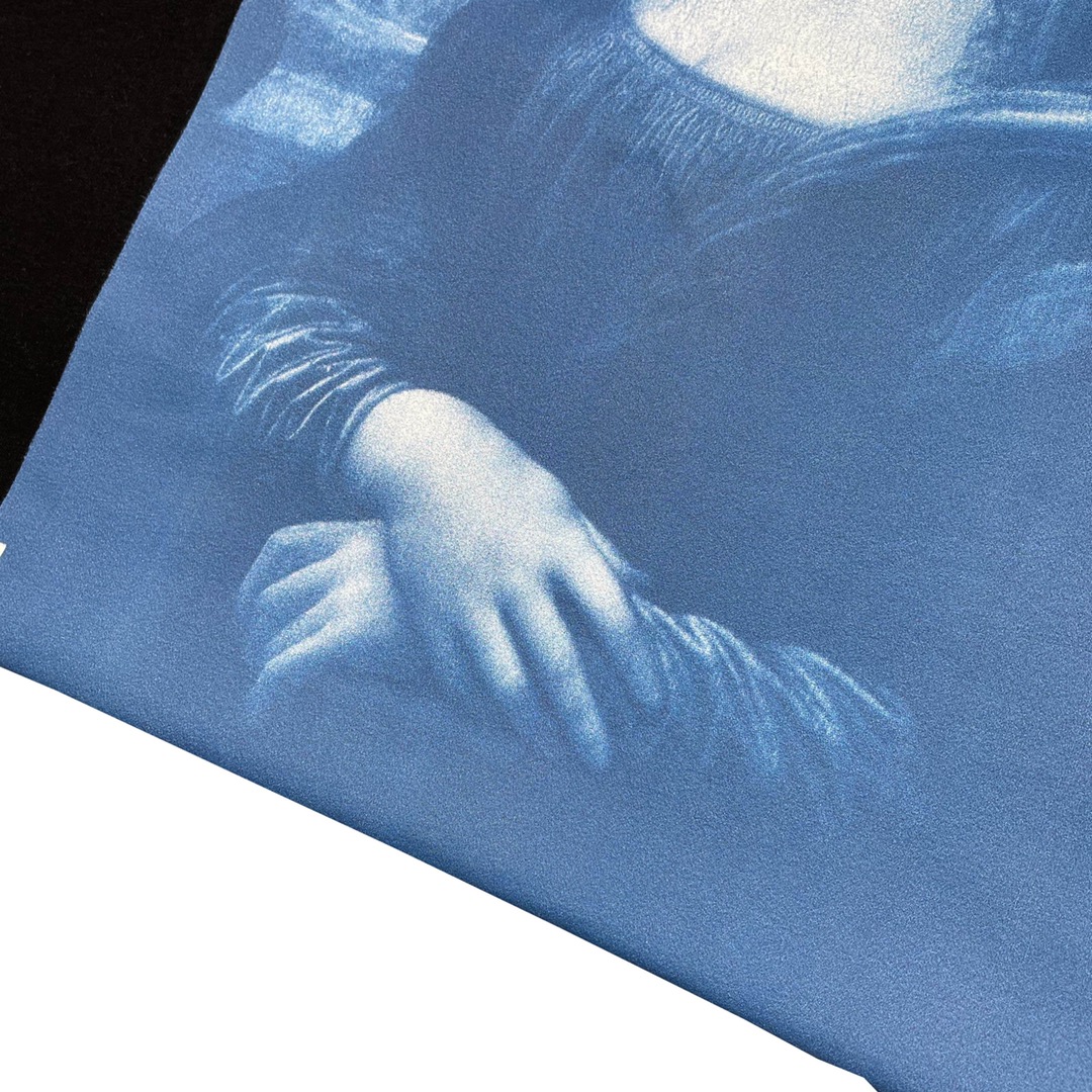 Ow blue Mona Lisa short sleeves