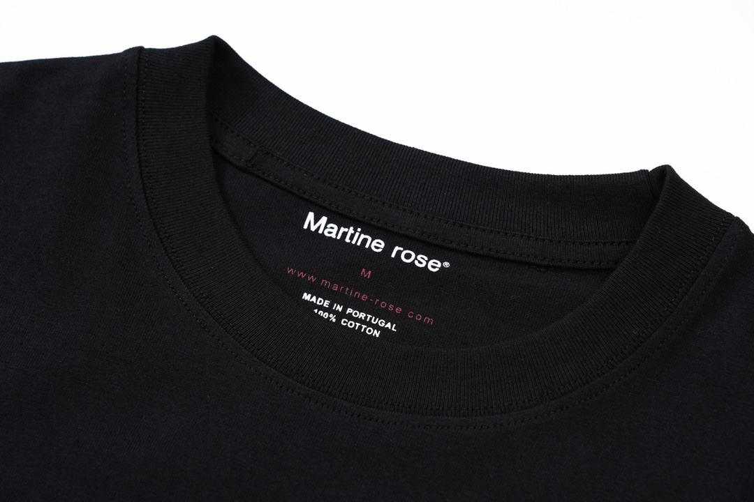 M@RTINE ROSE slogan LOGO letter printed short-sleeved T-shirt