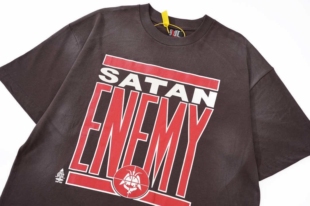 VINTAGE Retro printed short-sleeved T-shirts