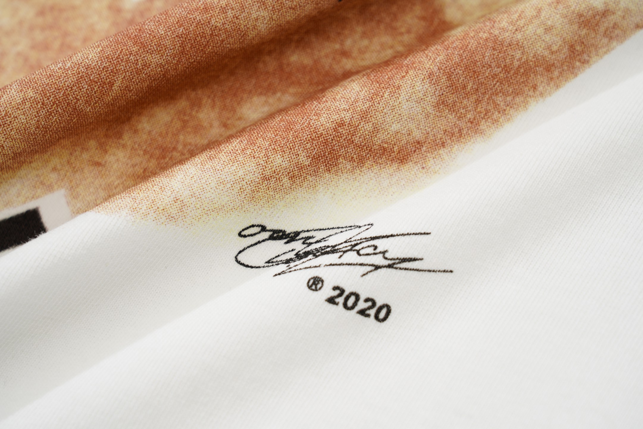 OUR LEGACY niche retro red lips logo print short-sleeved T-shirt white