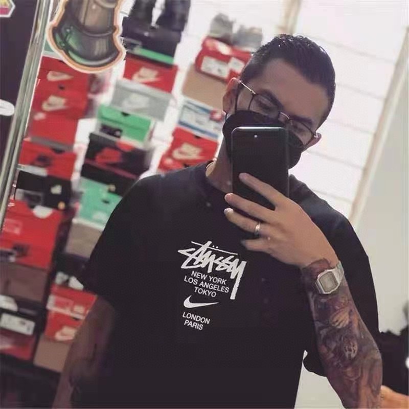 Nike & stussy short sleeve