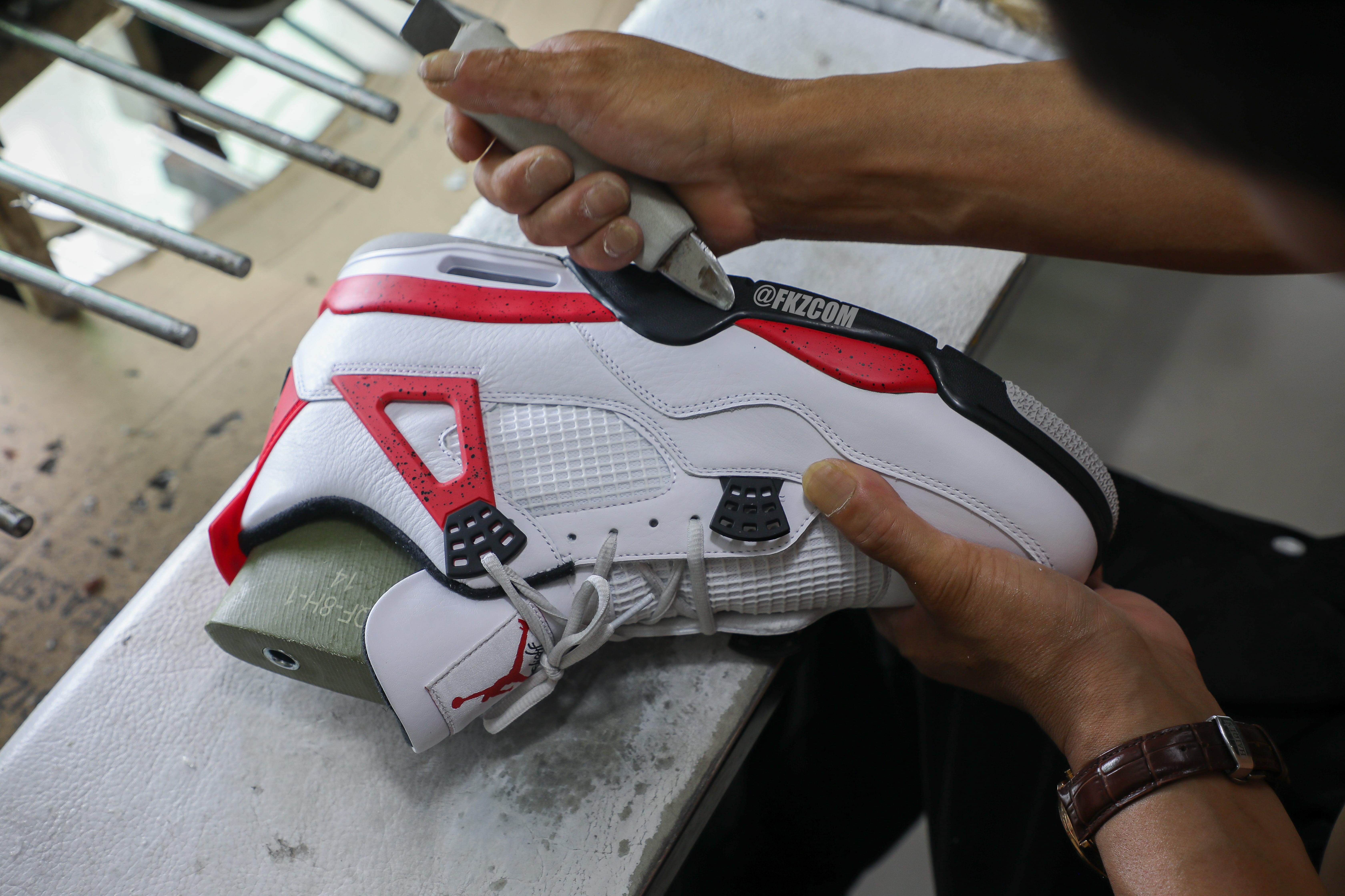 Air Jordan 4 Red Cement 2023 (LN5 A1 Batch)