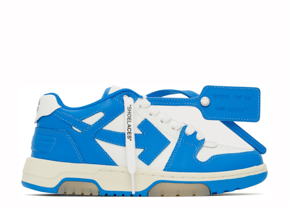 Off-White Blue & White Out Of Office Sneakers