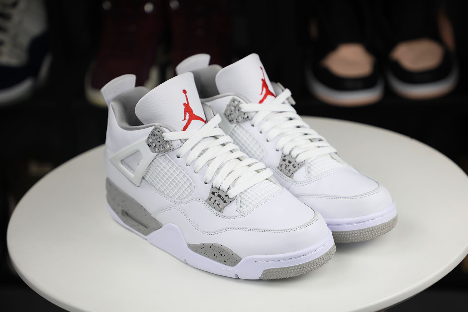 Air Jordan 4 Retro GS White Oreo (GS) (LN5 A1 Batch)