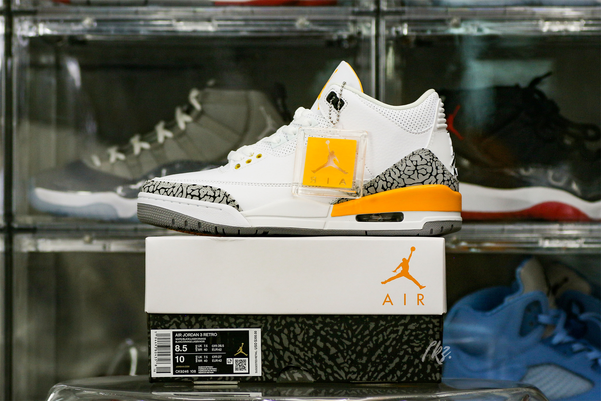 Air Jordan 3 Retro Laser Orange 2020