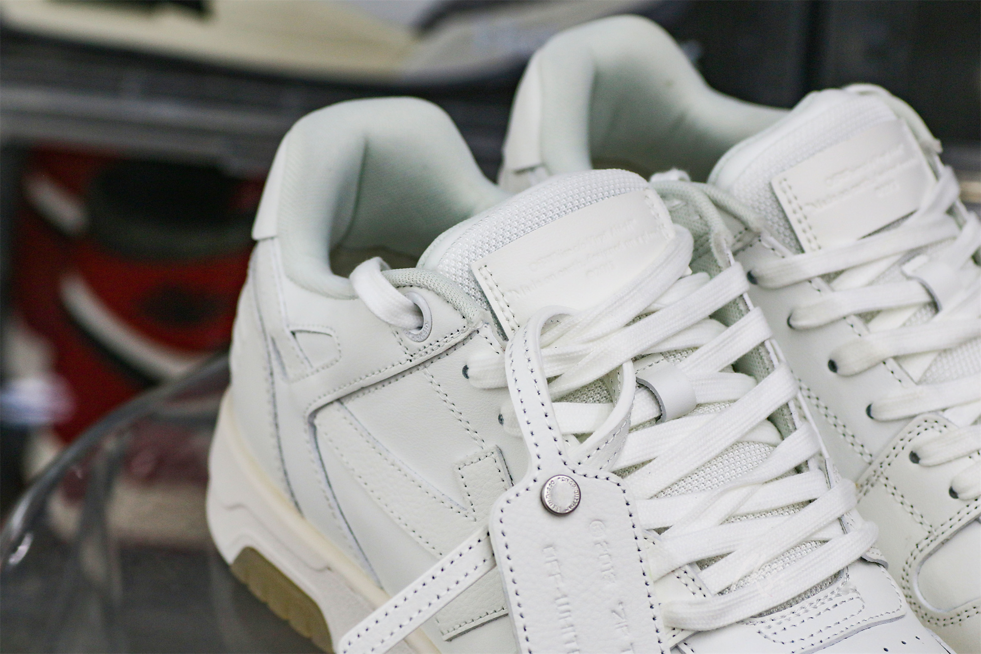 OFF-WHITE White Out Of Office Sneakers