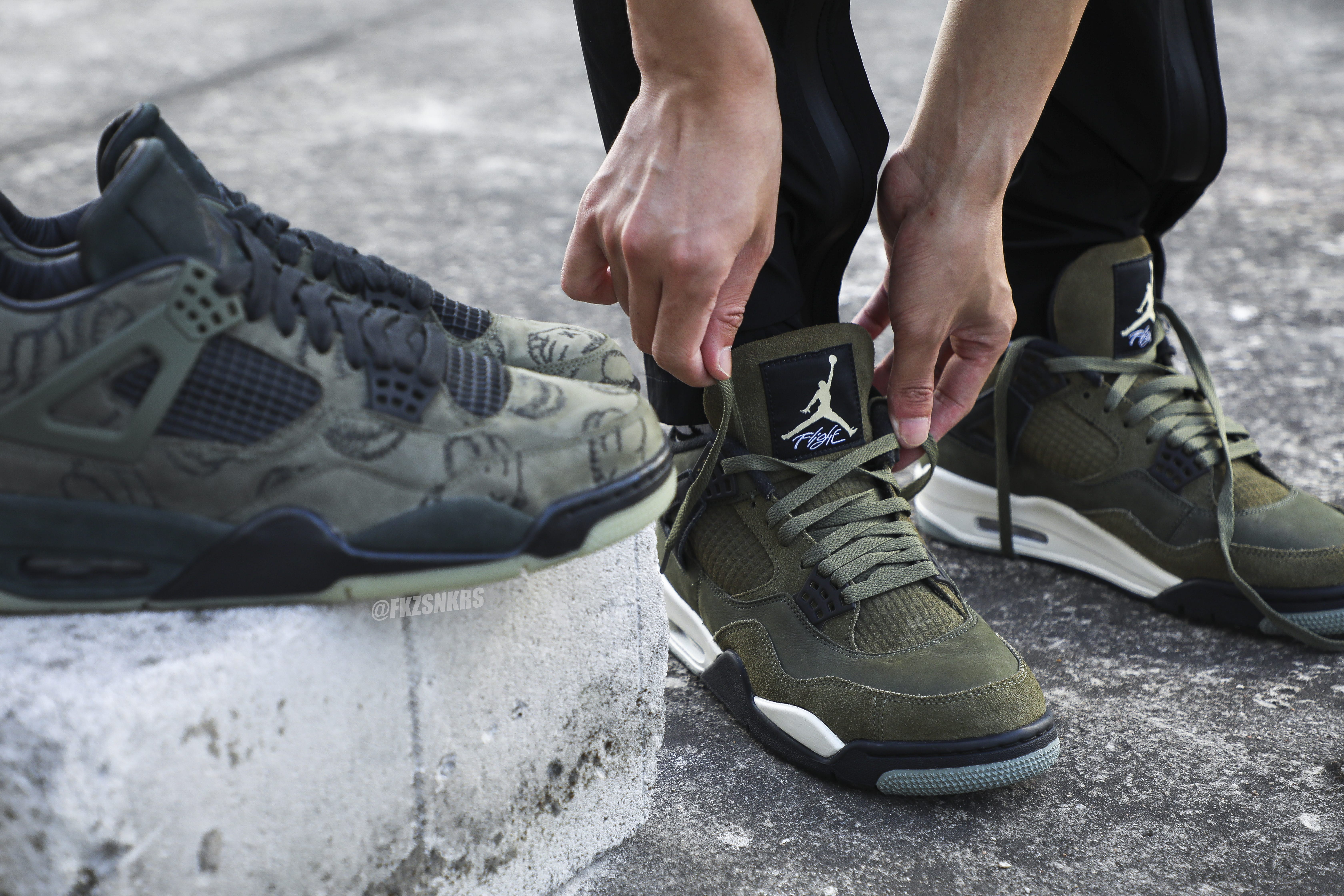Air Jordan 4 Retro SE Craft Medium Olive (LN5 A1)