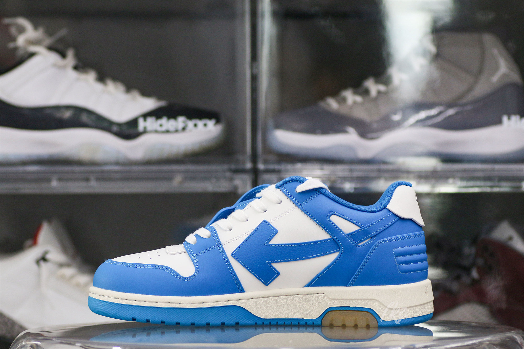 Off-White University Blue ‘Out Of Office’ Sneakers