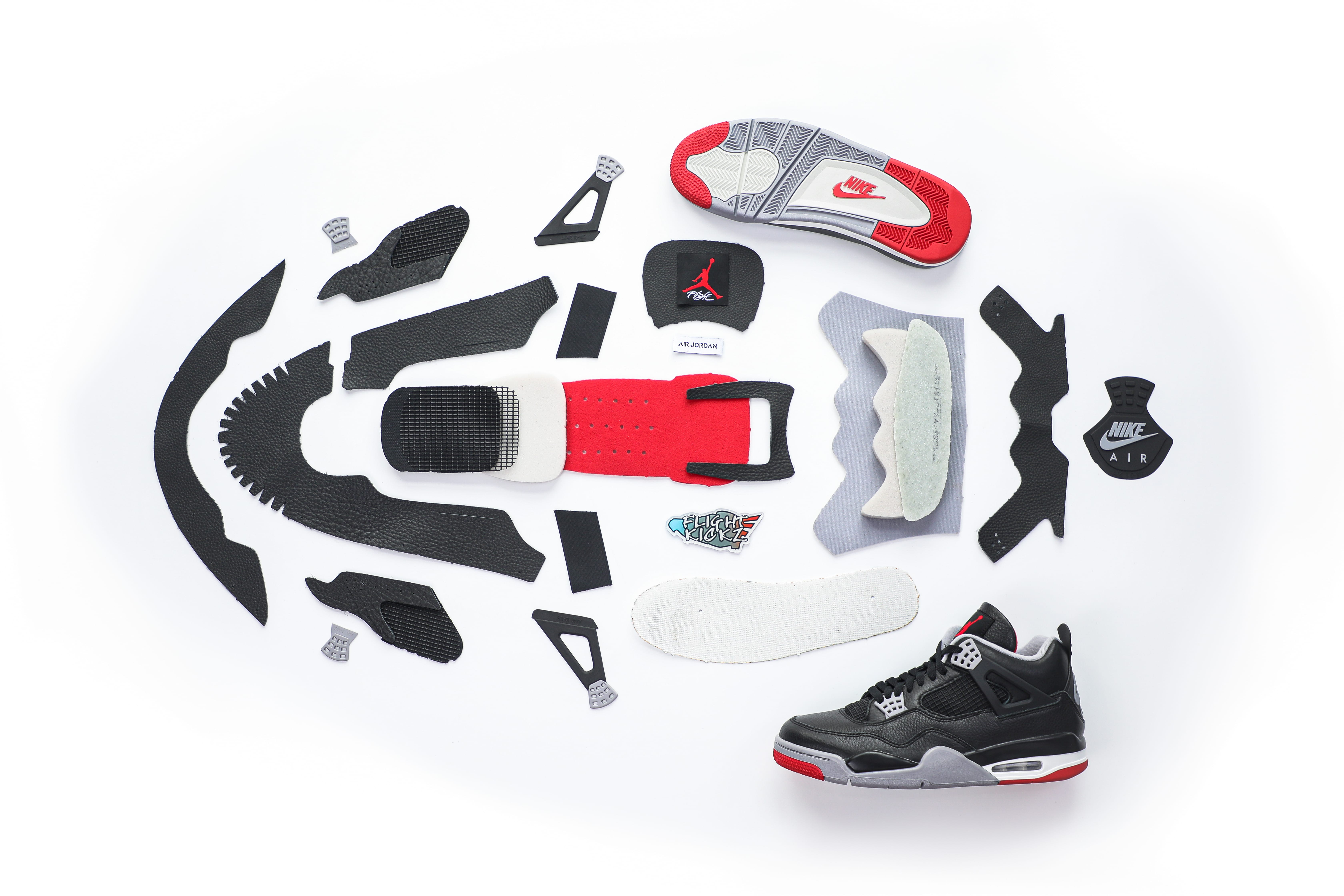 Air Jordan 4 Retro Bred Reimagined 2024 (LN5 A1 Batch)