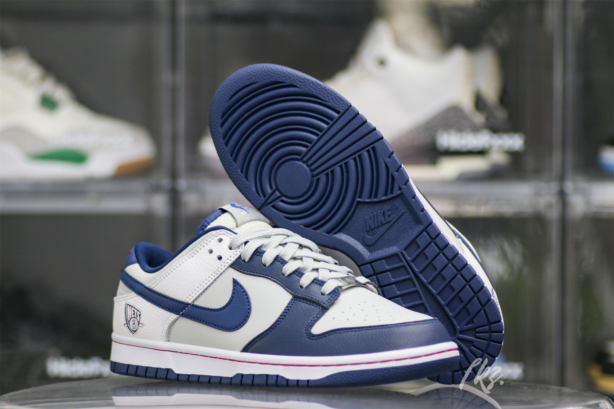 Nike Dunk Low EMB NBA 75th Anniversary Brooklyn Nets