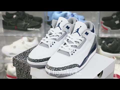 Air Jordan 3 “Midnight Navy” 2023(LN5 A1 Batch)