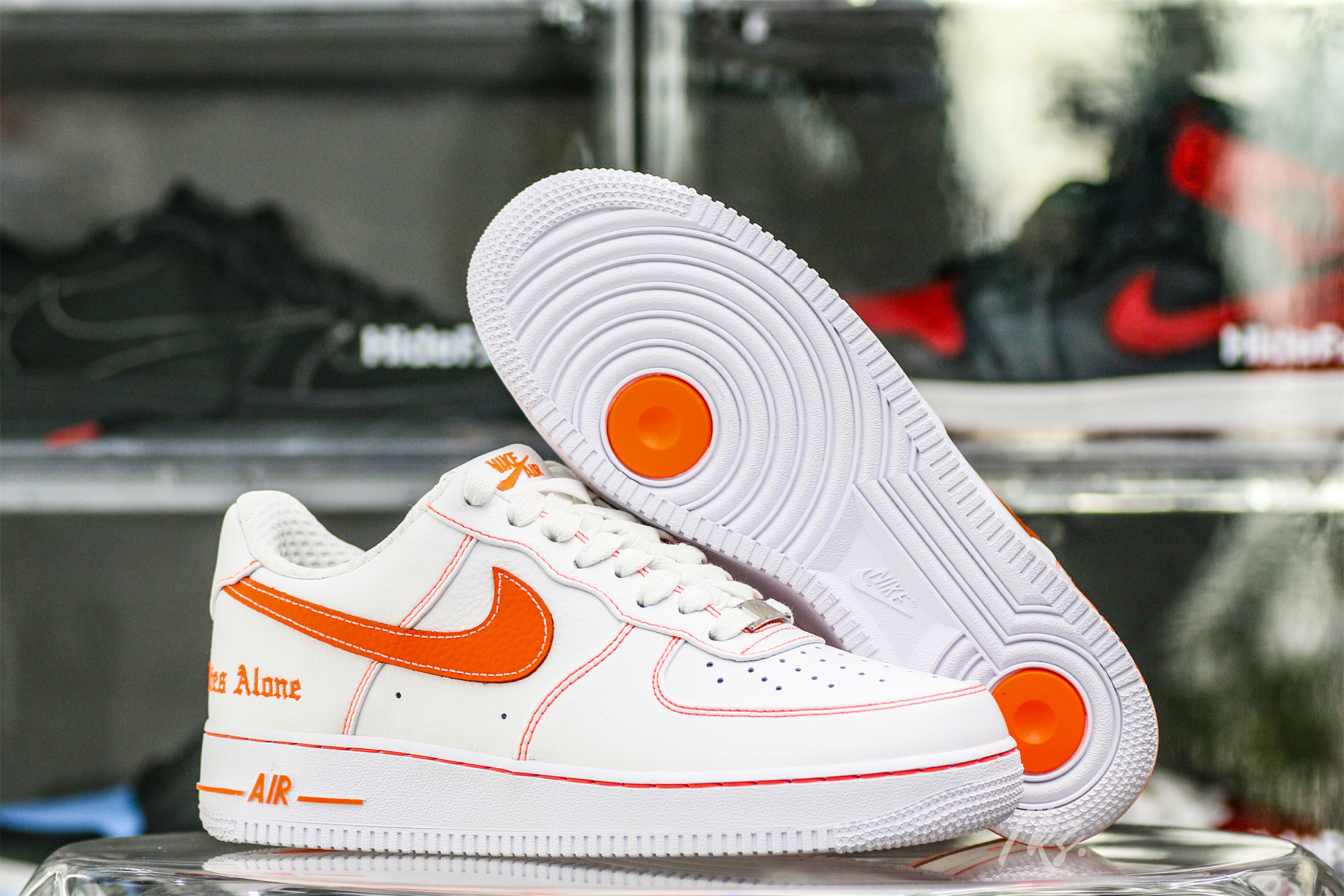VLONE x Nike Air Force 1 White/Total Orange