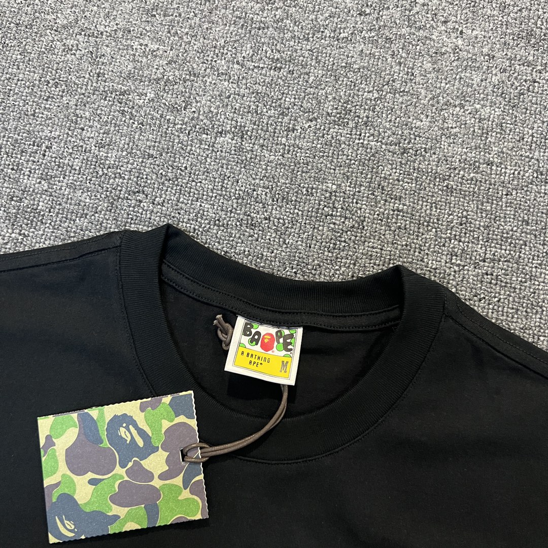 BAPE Purple Color Camo By Bathing Tee