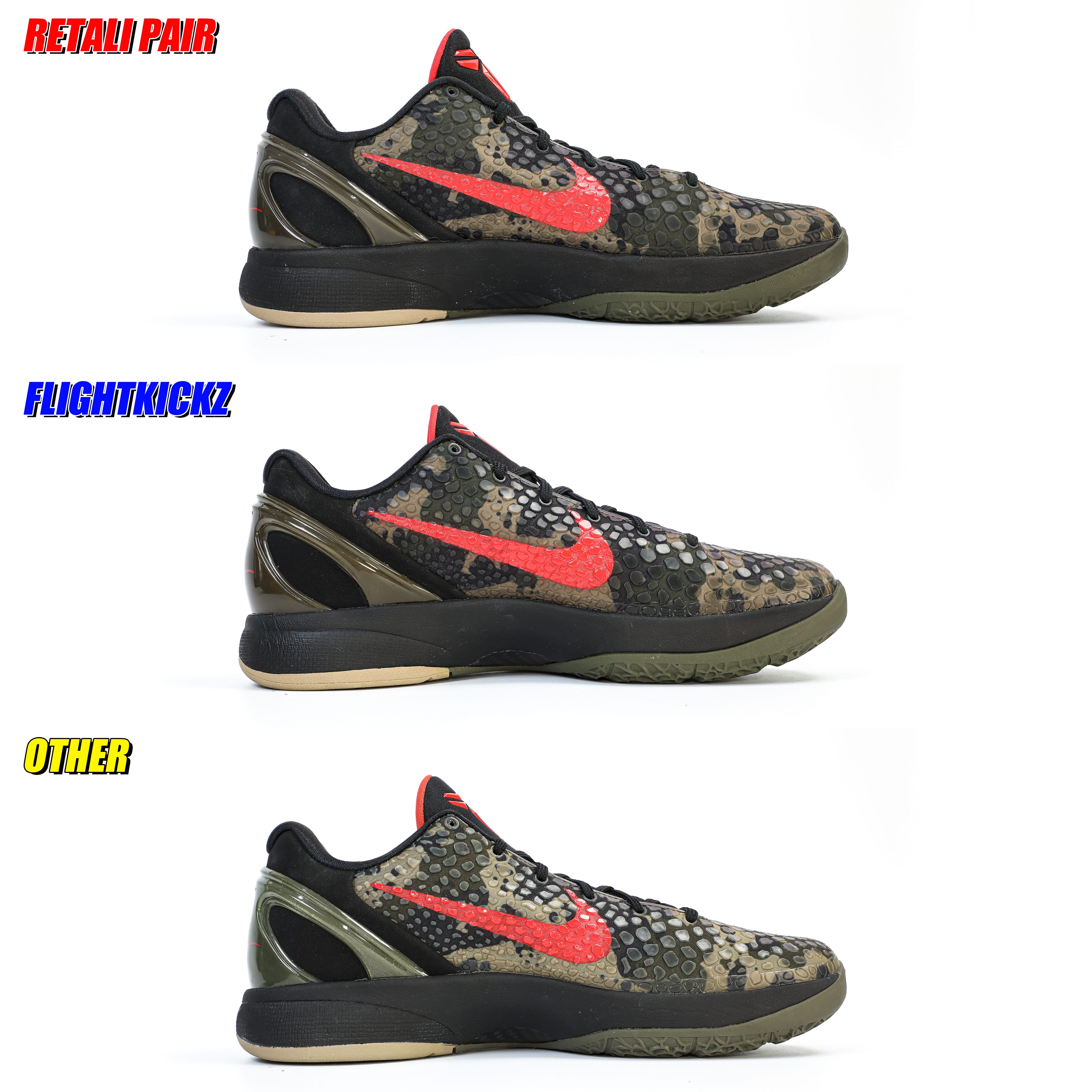 Nike Zoom Kobe 6 Protro Talian Camo 2024 (Ln5 A1)