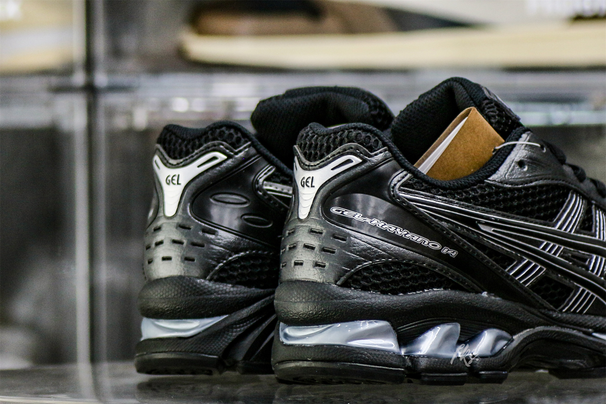 Gel Kayano 14 Black Pure Silver 2024