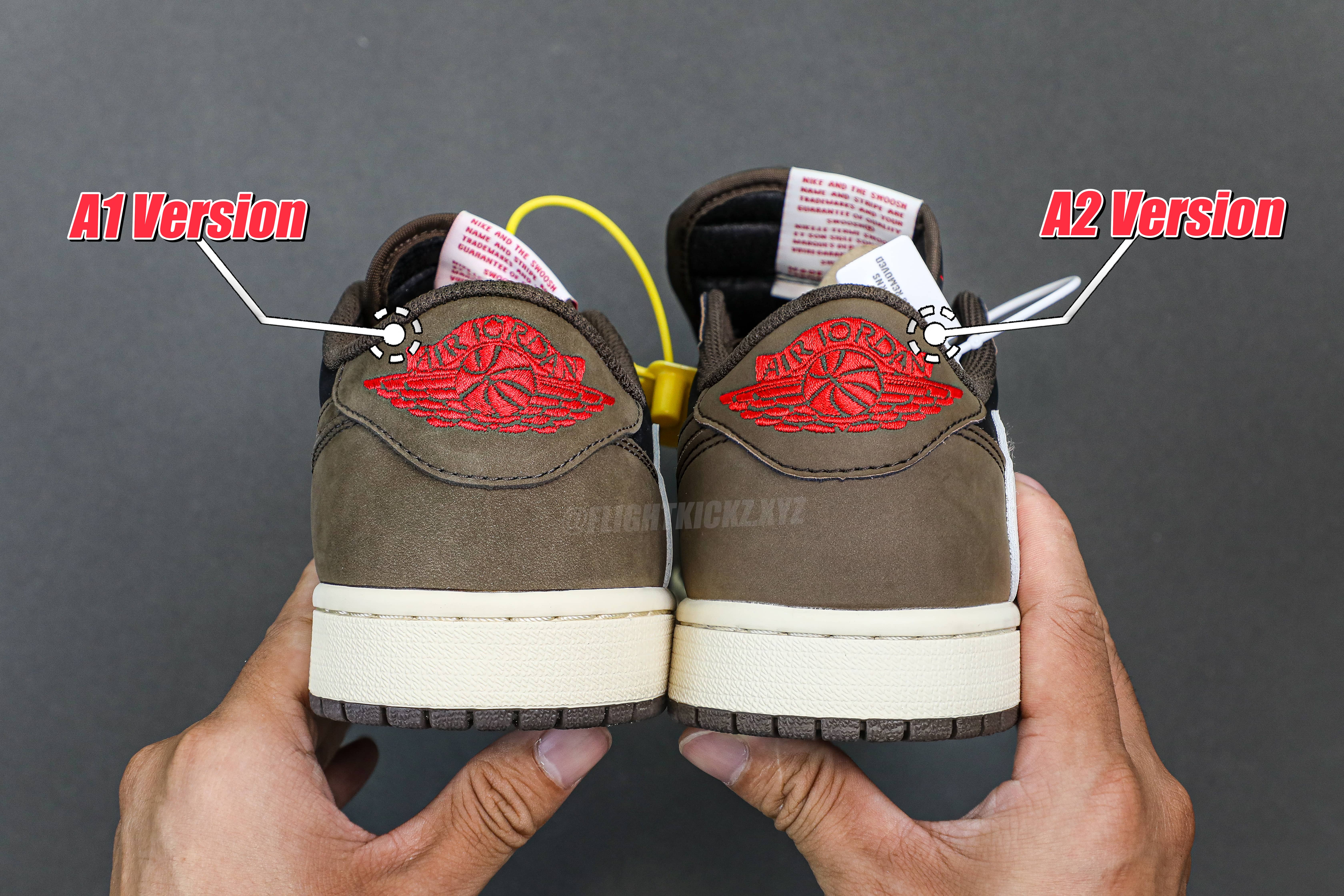 Travis Scott X Air Jordan 1 Low ‘Cactus Jack’(A2 Batch)