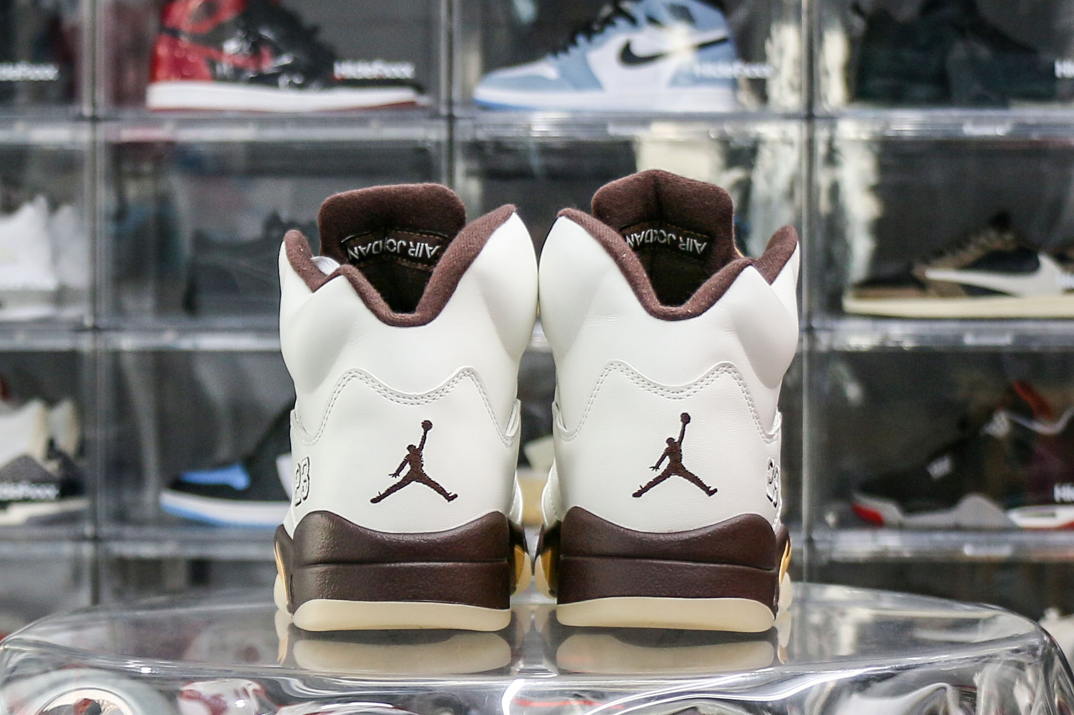 Air Jordan 5 Retro Olympic Gold White Mocha