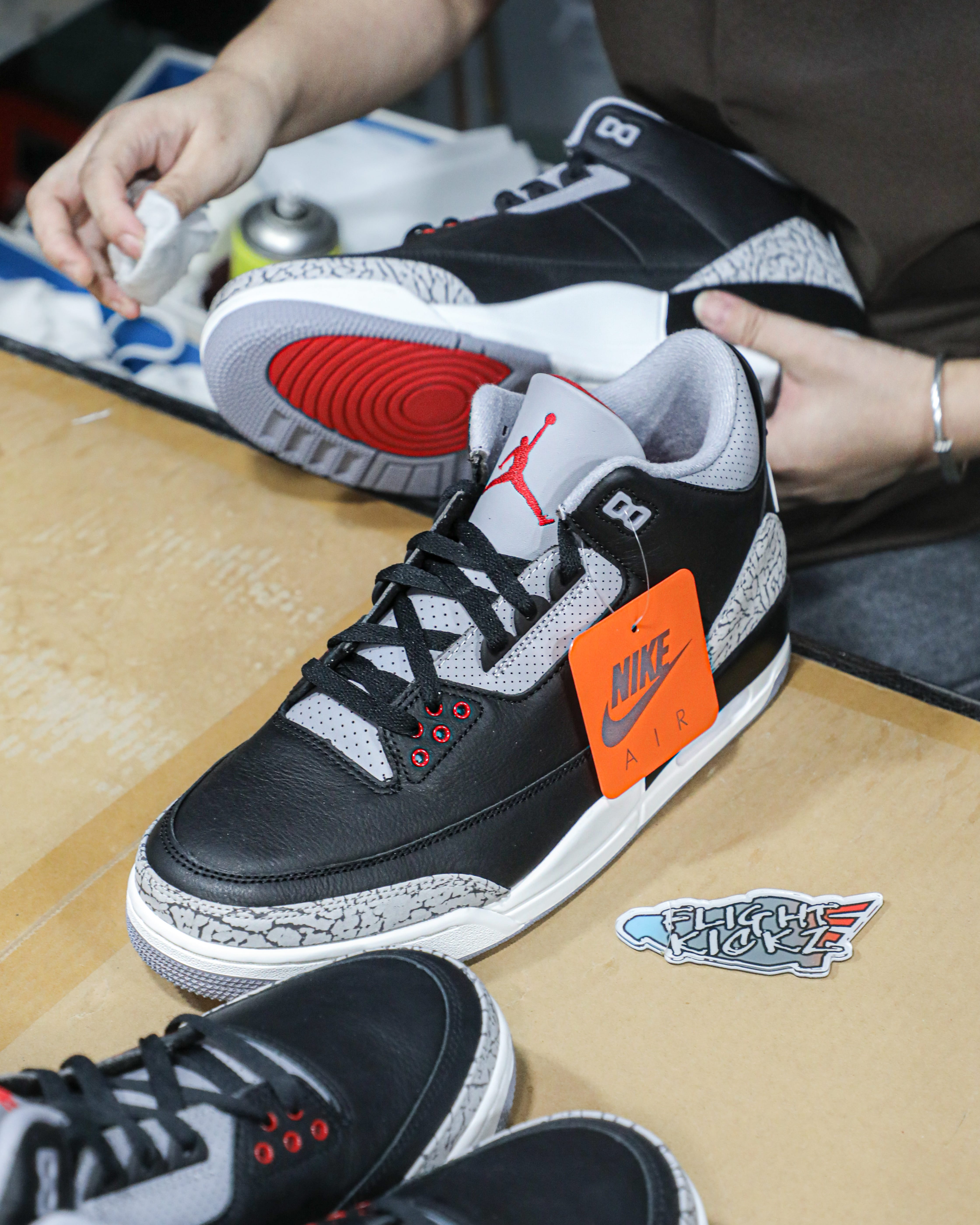 Air Jordan 3 Retro Black Cement Reimagined 2024 (Ln5 A1)