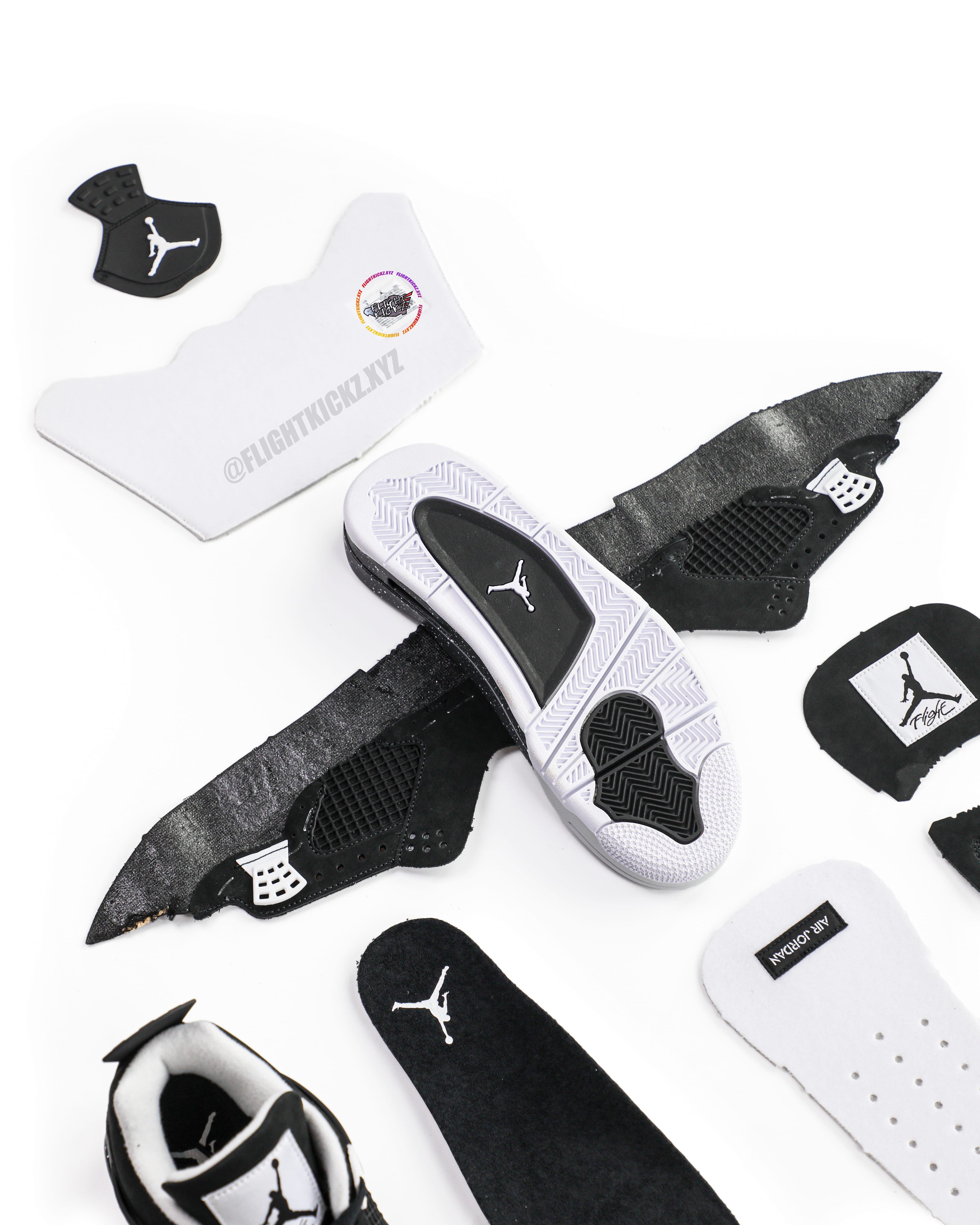 Air Jordan 4 Retro Fear Pack 2024 (Ln5 A1)