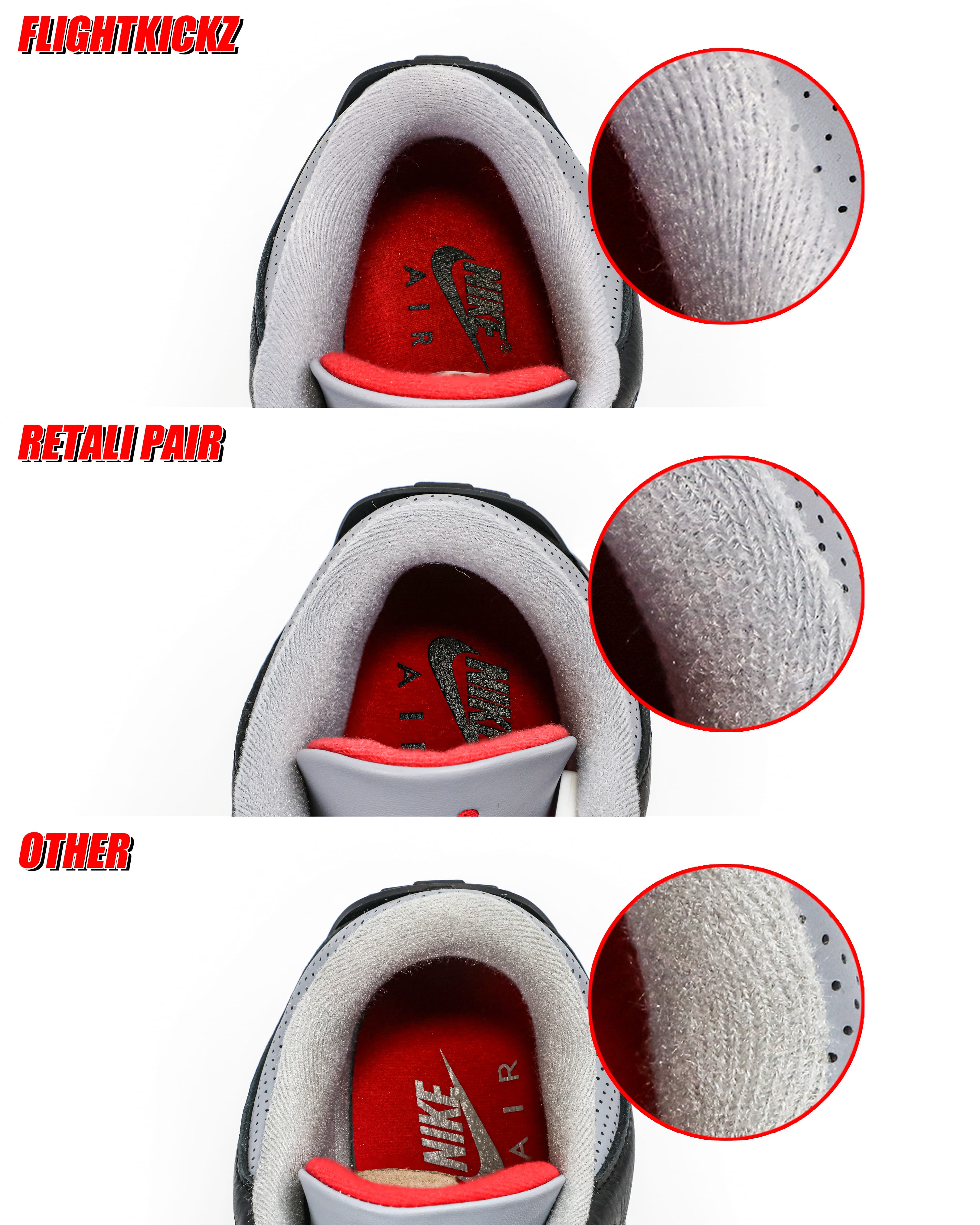 Air Jordan 3 Retro Black Cement Reimagined 2024 (Ln5 A1)