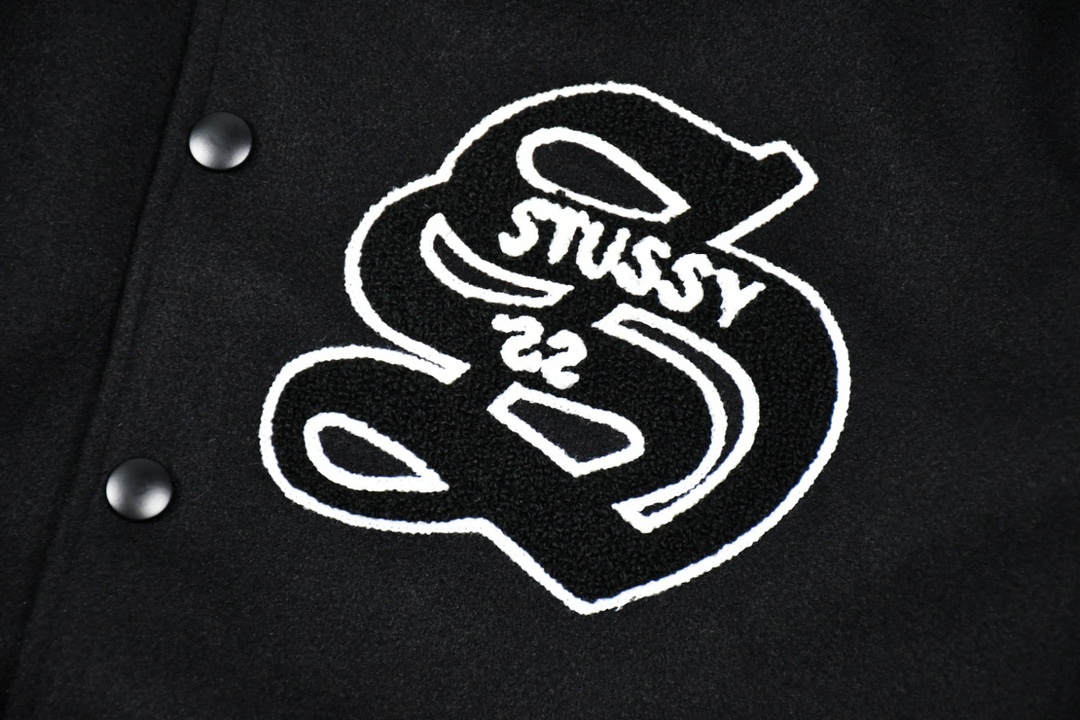 Stussy FW22 Casentino Wool Varsity Jacket